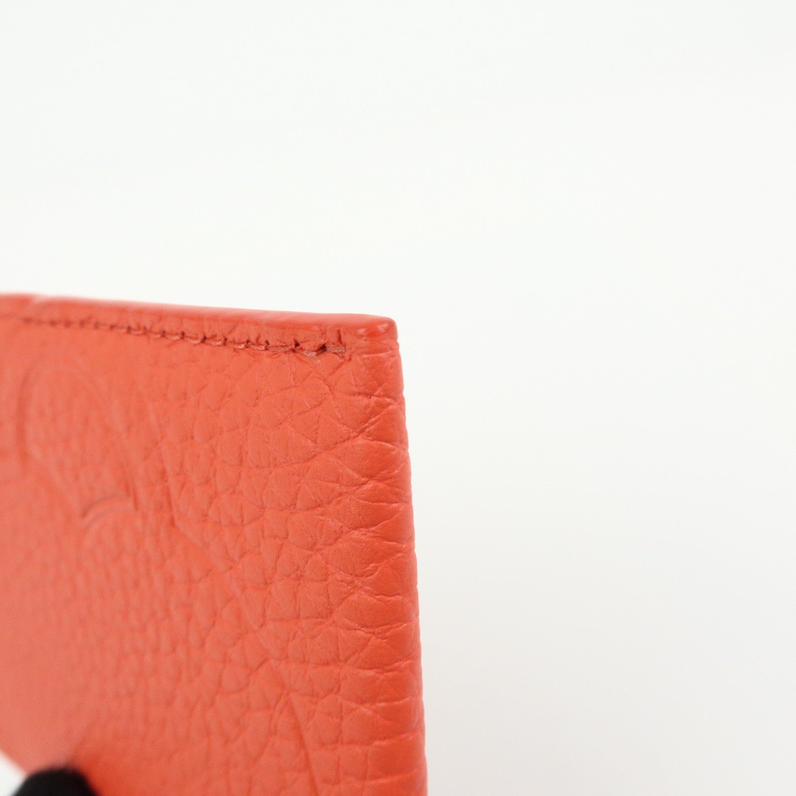 Tiffany & Co Return to Tiffany Leather Card Case Card Holder Red