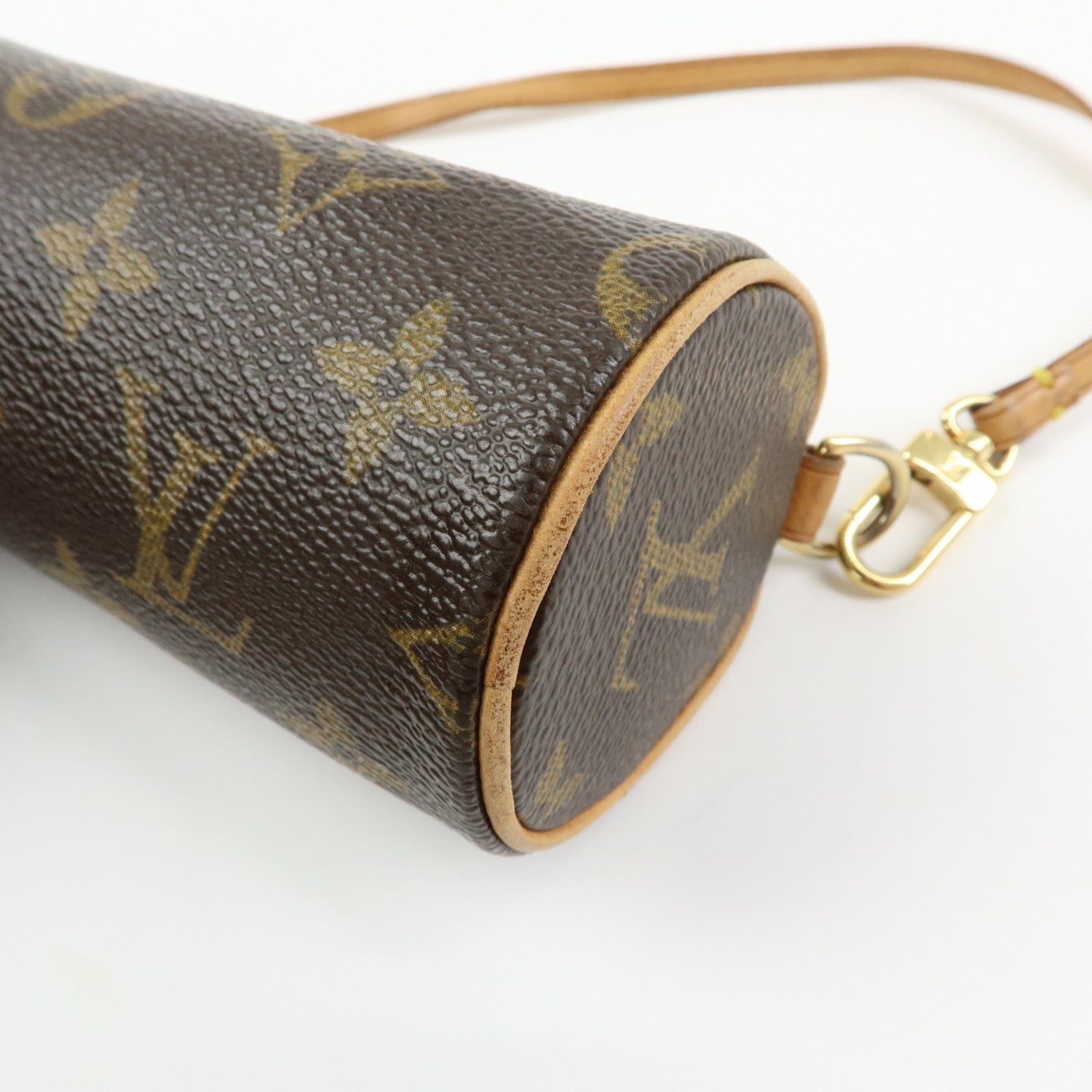 Louis Vuitton Monogram Mini Pouch for Papillon Bag Brown