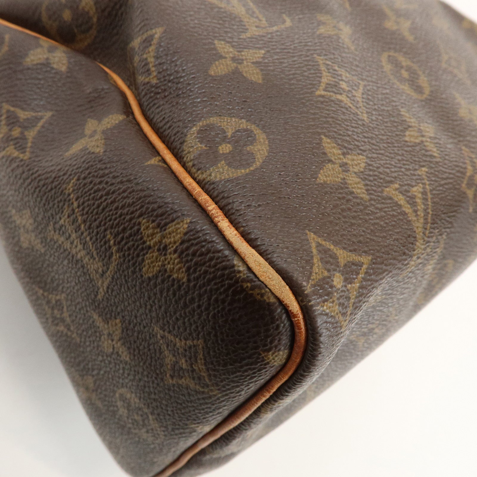 Louis Vuitton Monogram Speedy 25 Boston Bag Hand Bag Brown M41528