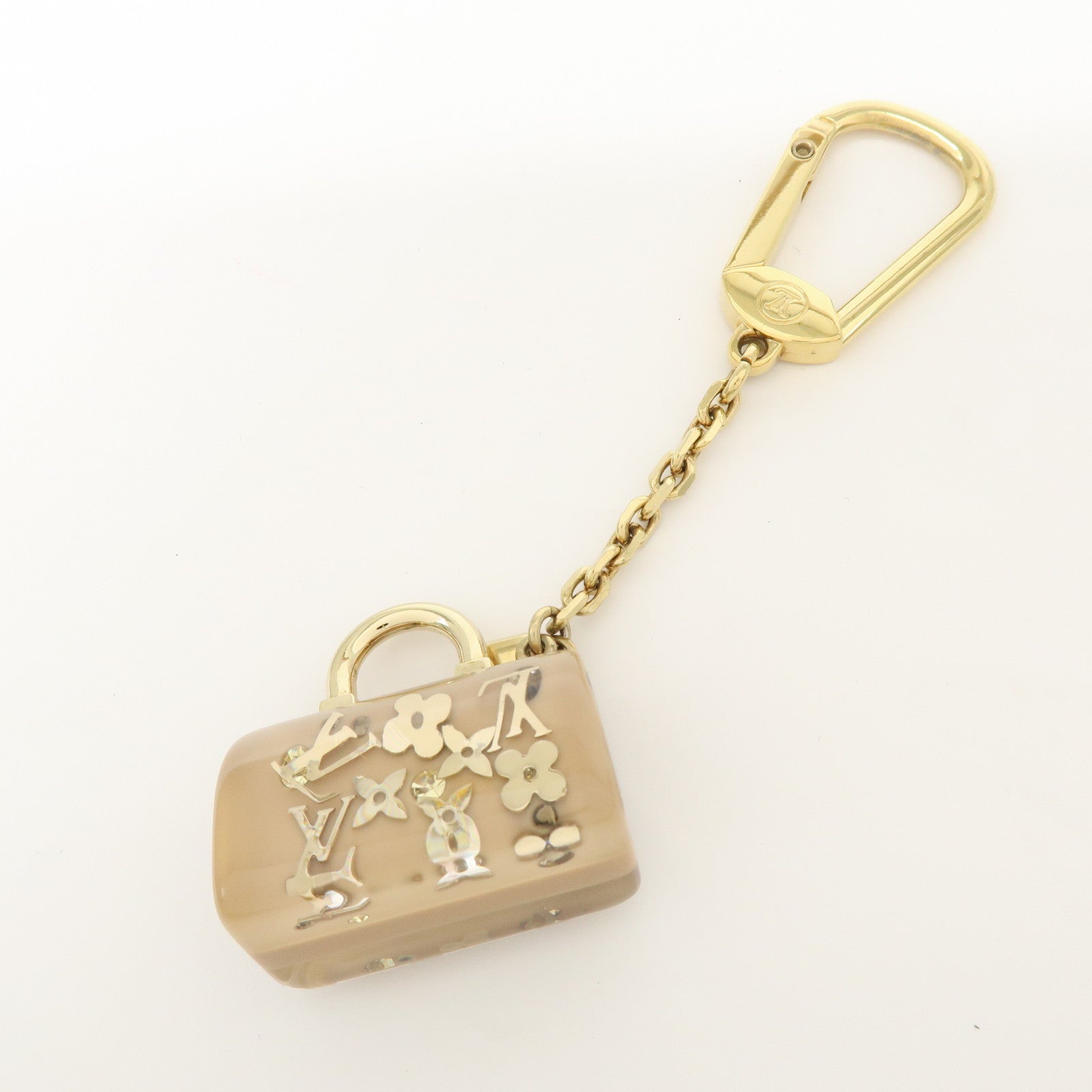 Louis Vuitton Porte Cles Speedy Inclusion Metal Bag Charm M65320