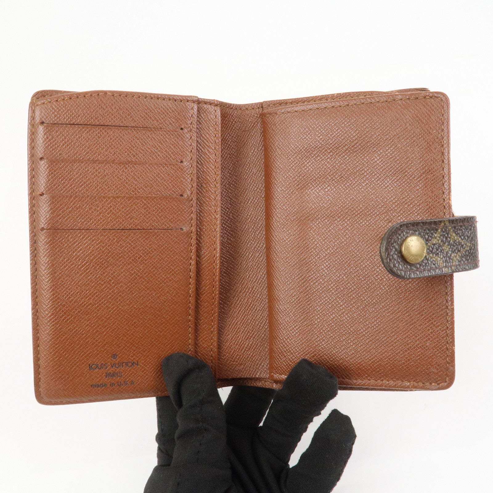Louis Vuitton Monogram Porte Monnaie Billets Viennois Wallet M61663