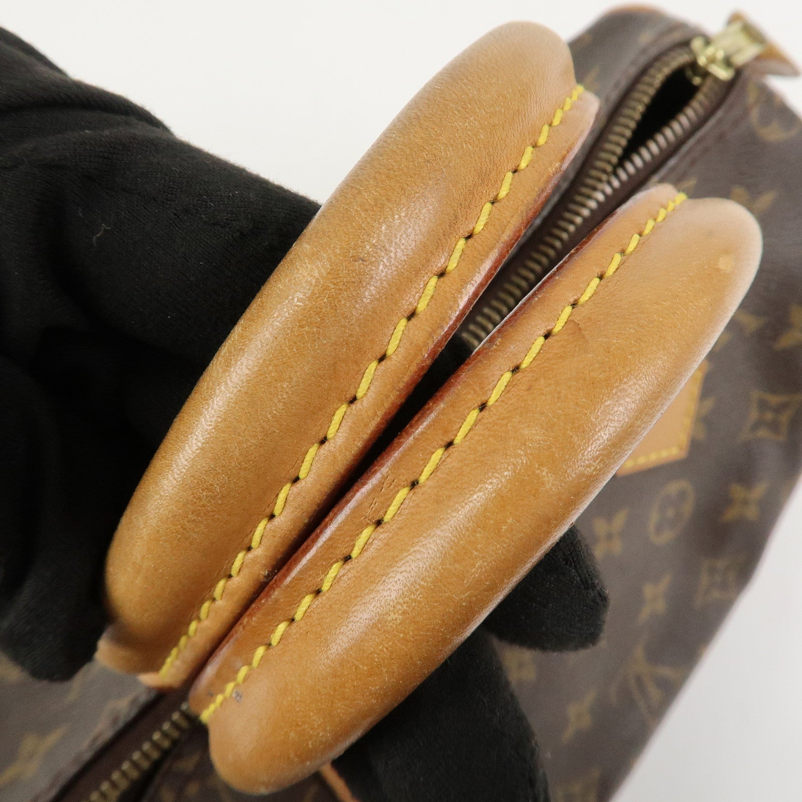 Louis Vuitton Monogram Speedy 25 Boston Bag Hand Bag Brown M41528