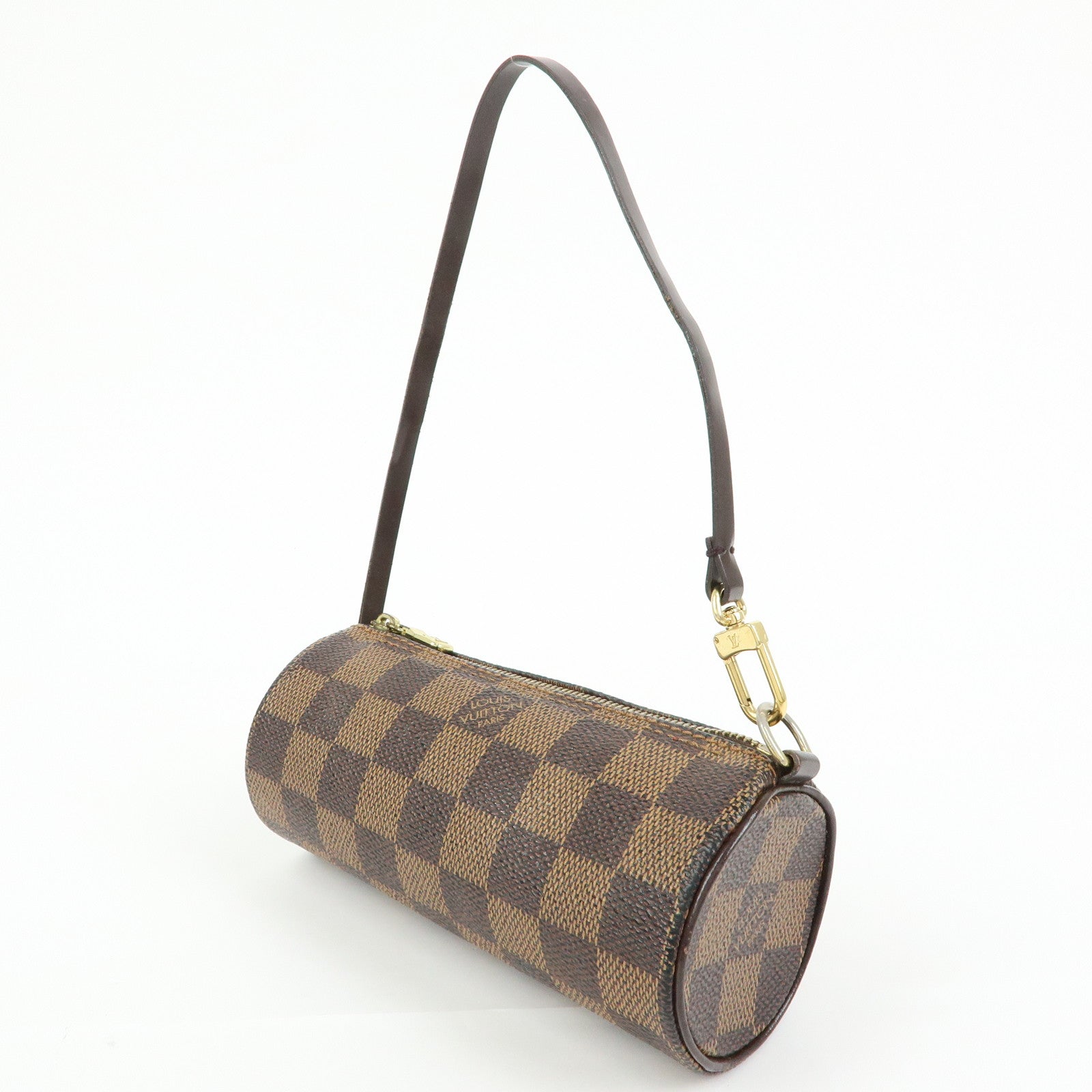 Louis Vuitton Damier Ebene Mini Pouch for Papillon Bag Brown