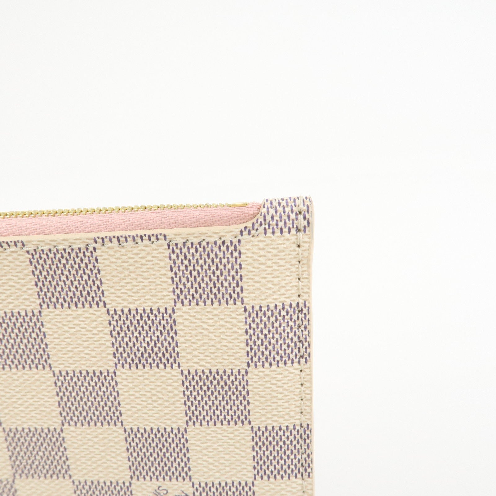 Louis Vuitton Damier Azur Canvas Pouch for Neverfull MM Tote Bag