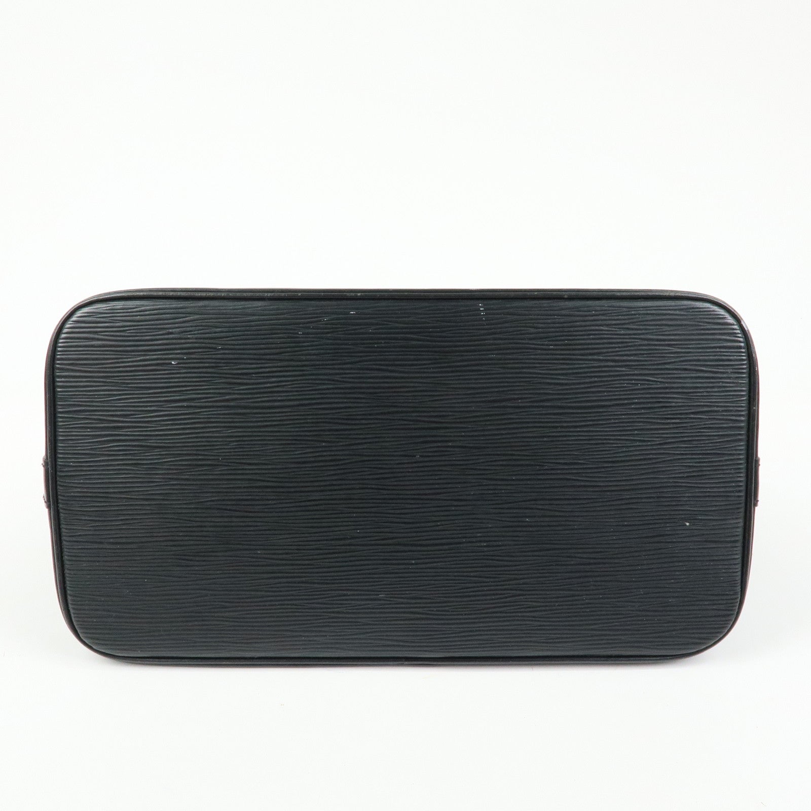 Louis Vuitton Epi Alma PM Leather Hand Bag Noir Black M52142
