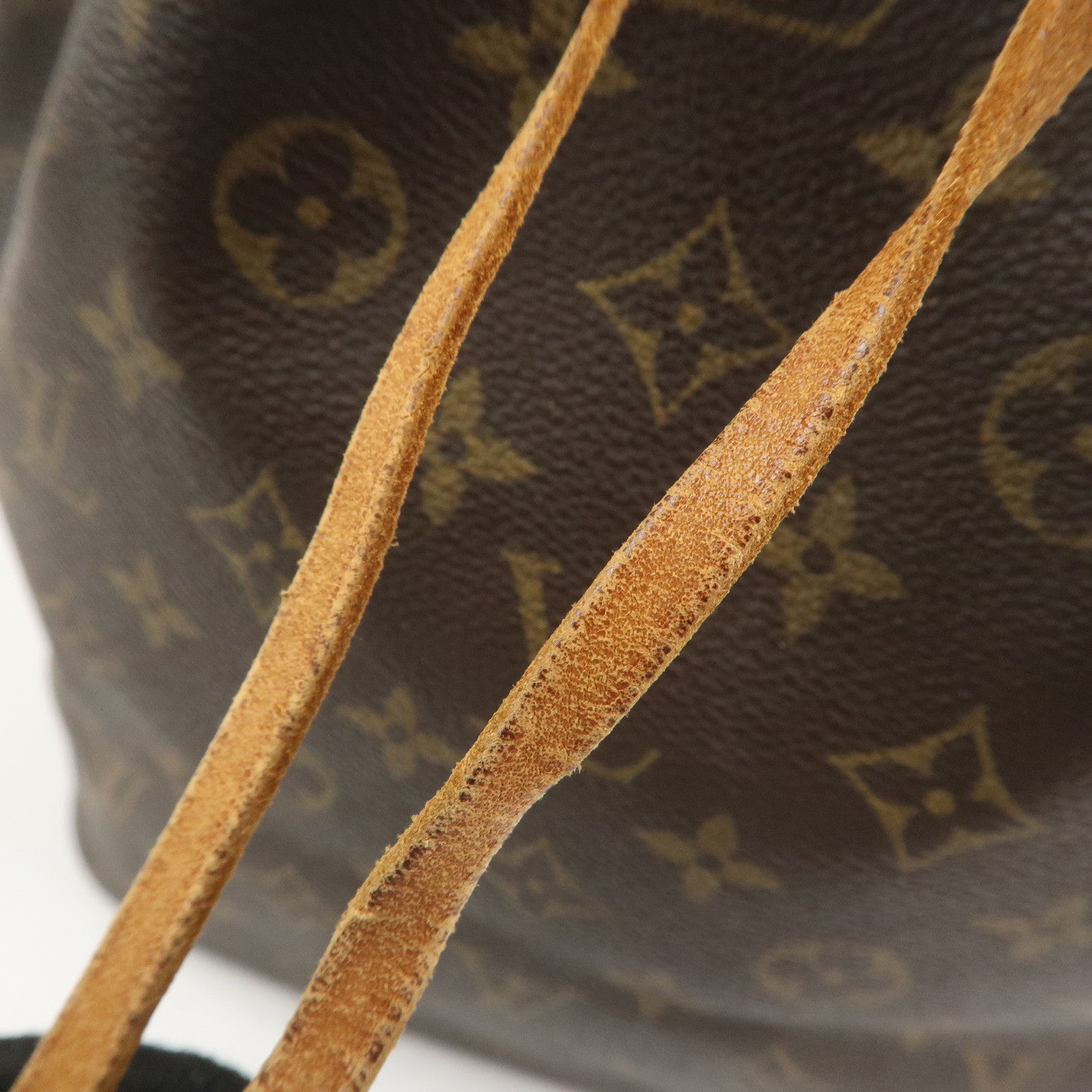 Louis Vuitton Monogram Petit Noe Shoulder Bag Brown M42226