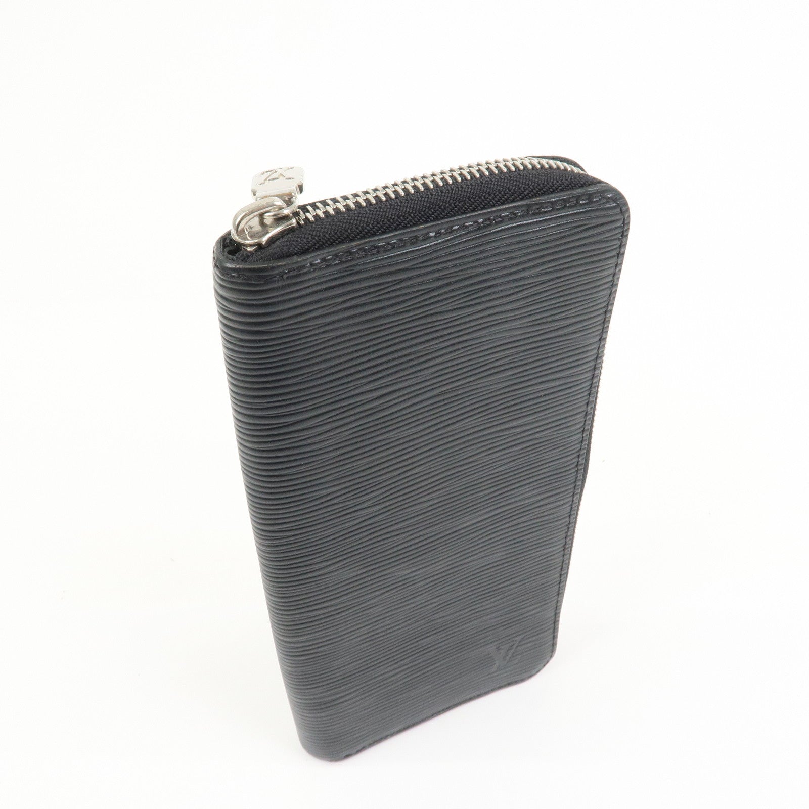 Louis Vuitton Epi Zippy Wallet Vertical Long Wallet Noir M60965
