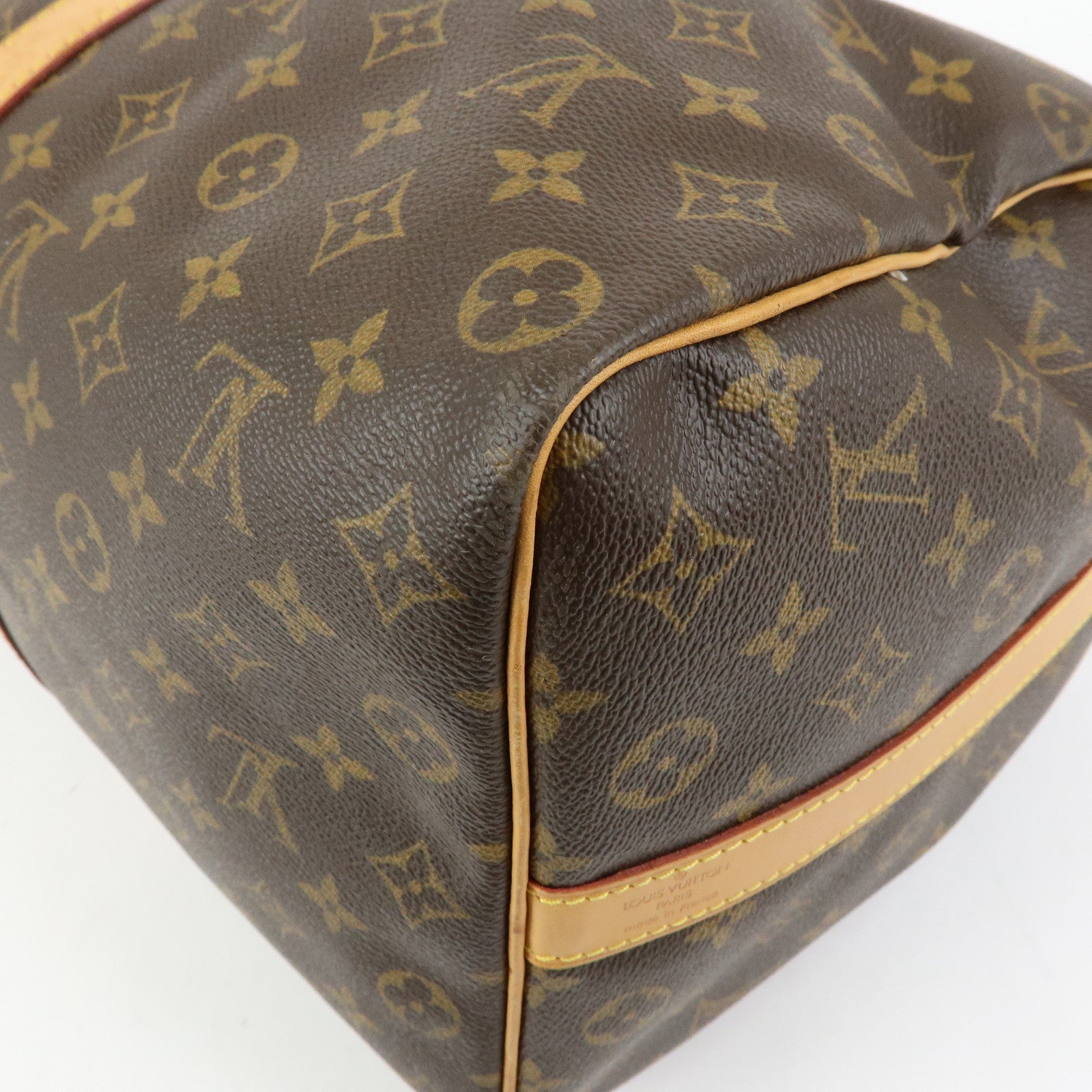 Louis Vuitton Monogram Keep All Bandouliere 50 Boston Bag M41416