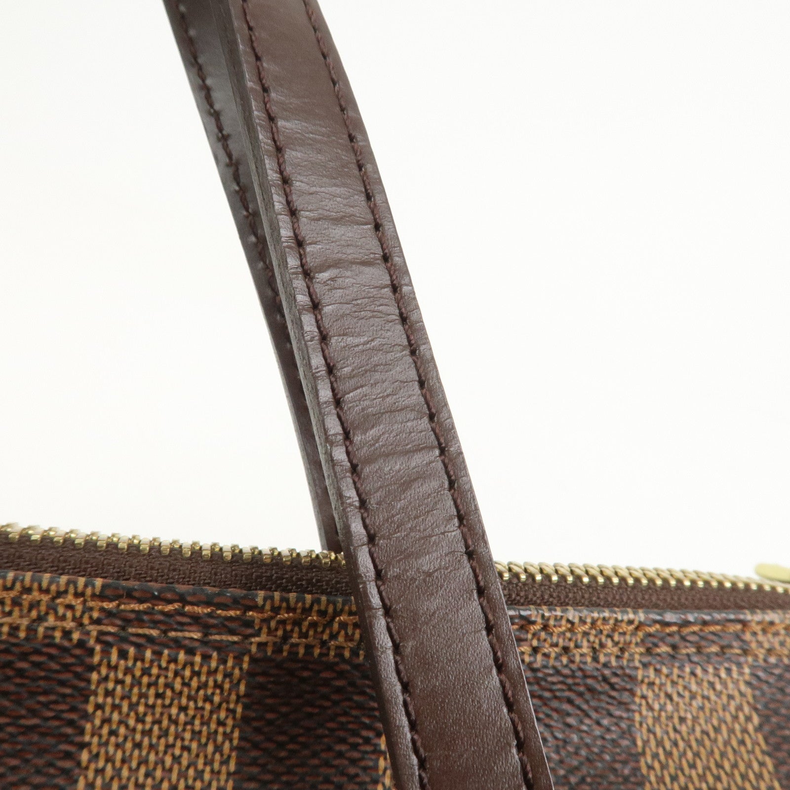 Louis Vuitton Damier Ebene Papillon 30 Hand Bag Brown N51303