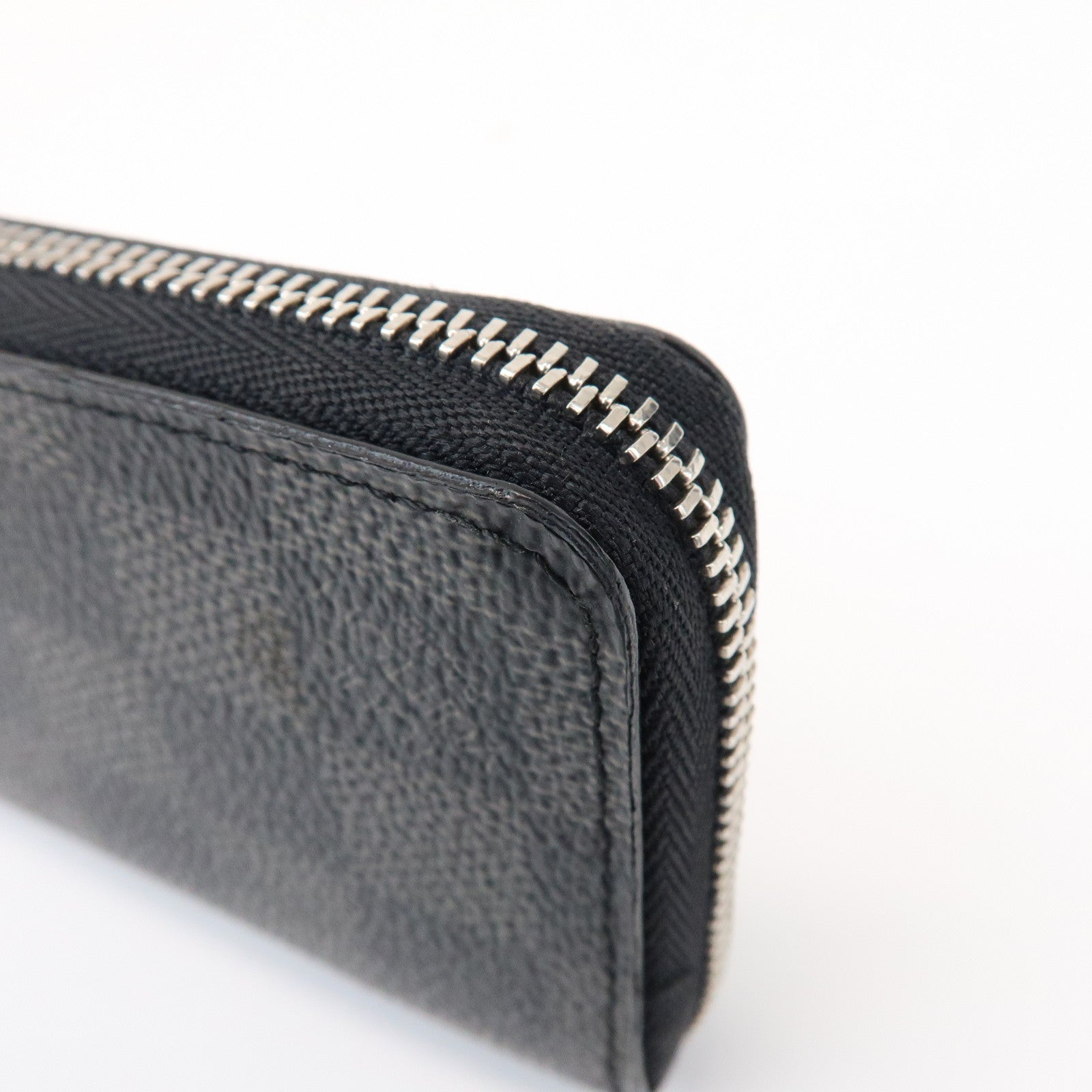 Louis Vuitton Damier Graphite Zippy Coin Purse Coin Case N63076