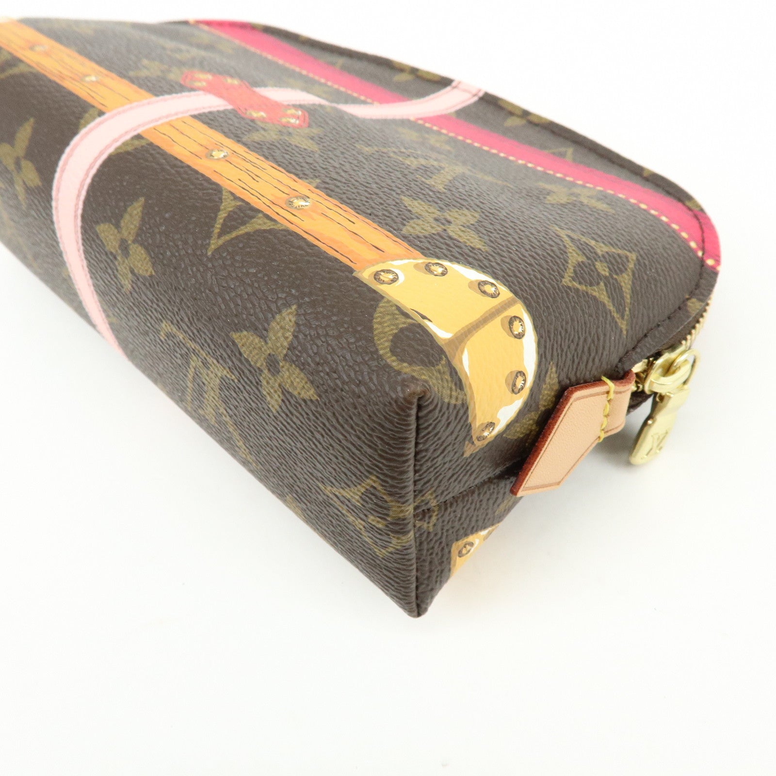 Louis Vuitton Monogram Summer Trunk Collection Pochette Cosmetic