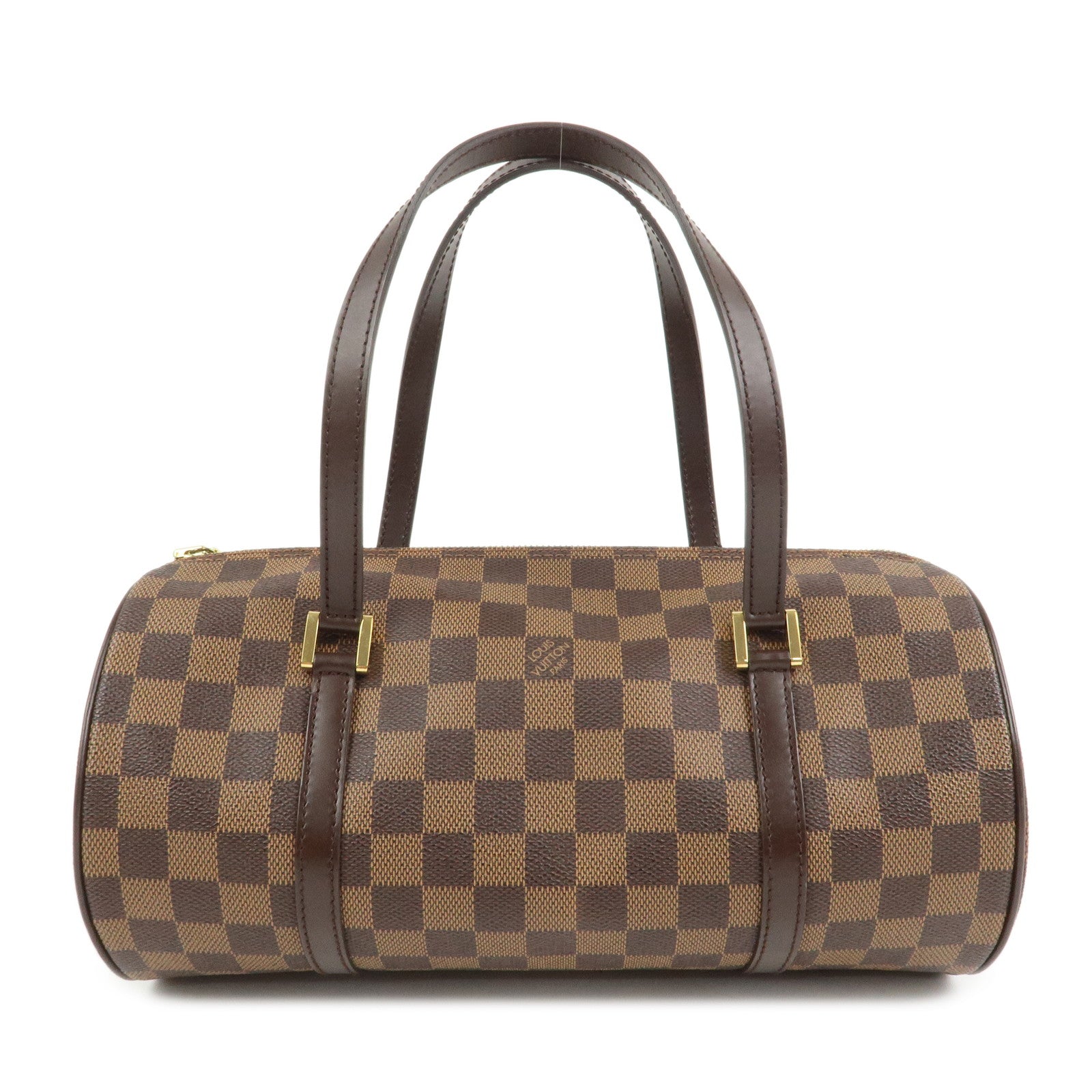 Louis Vuitton Damier Ebene Papillon 30 Hand Bag Brown N51303