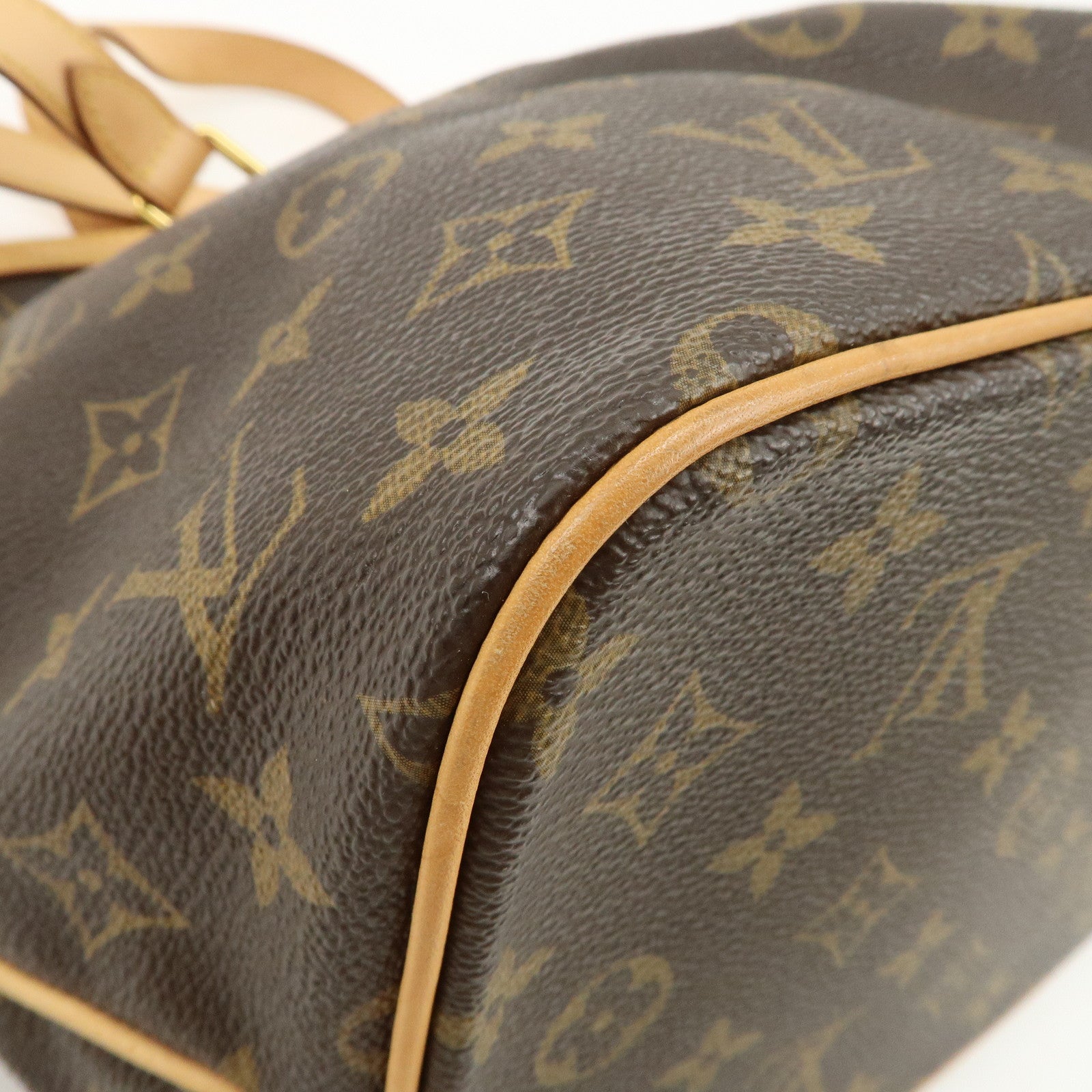 Louis Vuitton Monogram Palermo PM 2Way Hand Bag Brown M40145