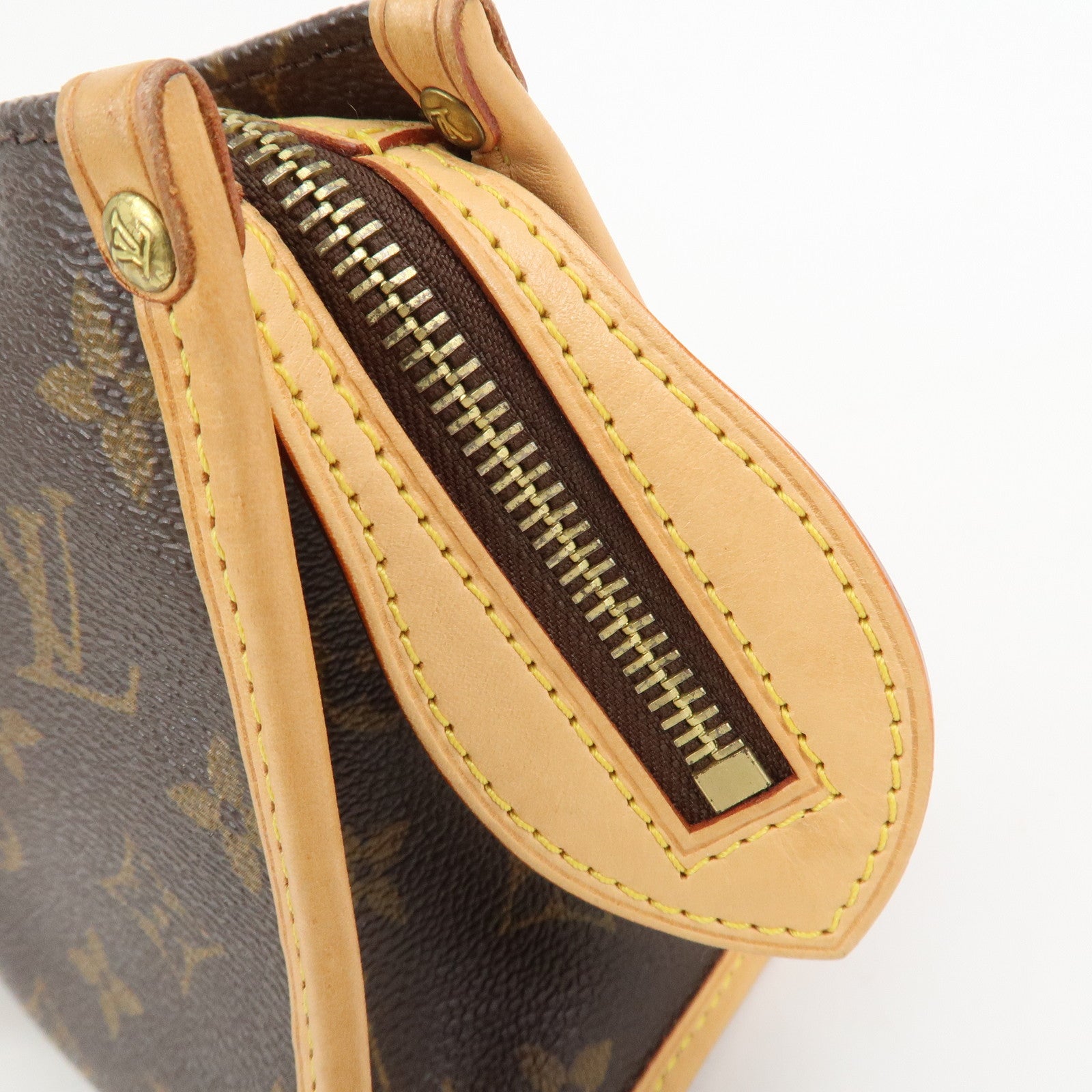 Louis Vuitton Monogram Popincourt Hand Bag Brown M40009