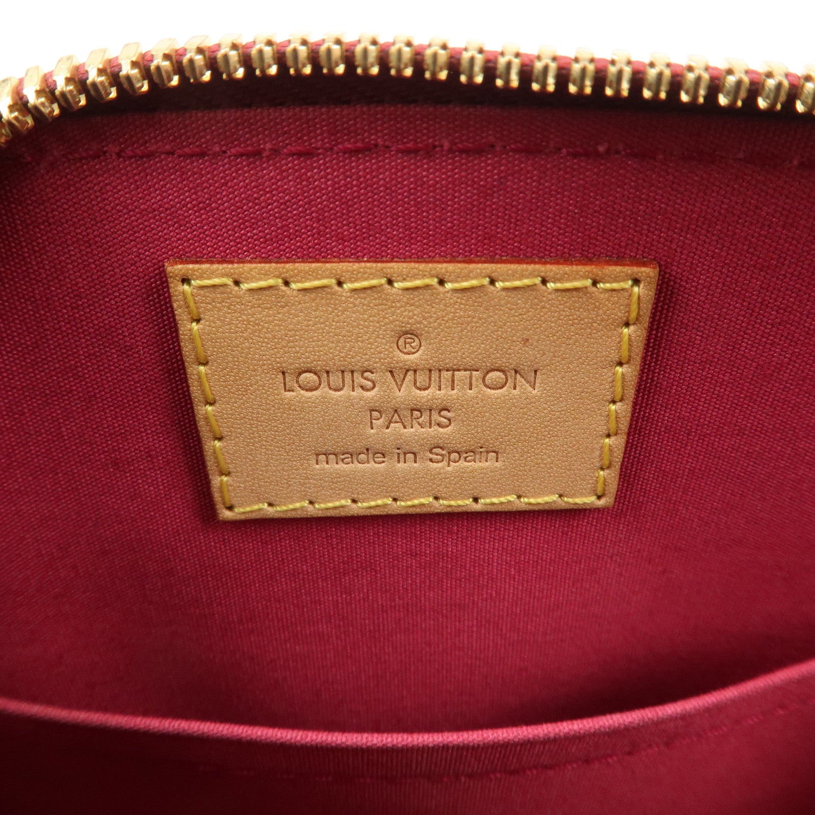 Louis Vuitton Monogram Vernis Leather Alma BB 2Way Shoulder Bag Used