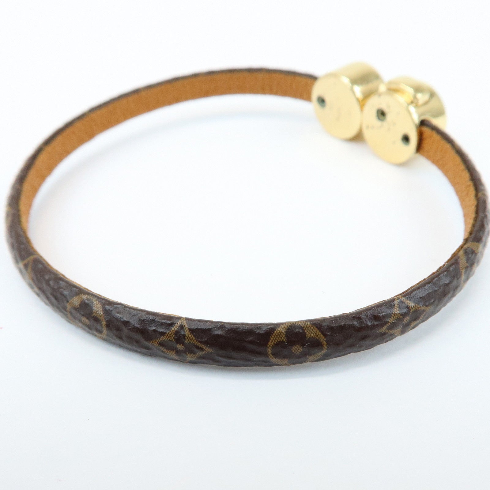 Louis Vuitton Monogram Historic Mini Bracelet Size 17 M6407F