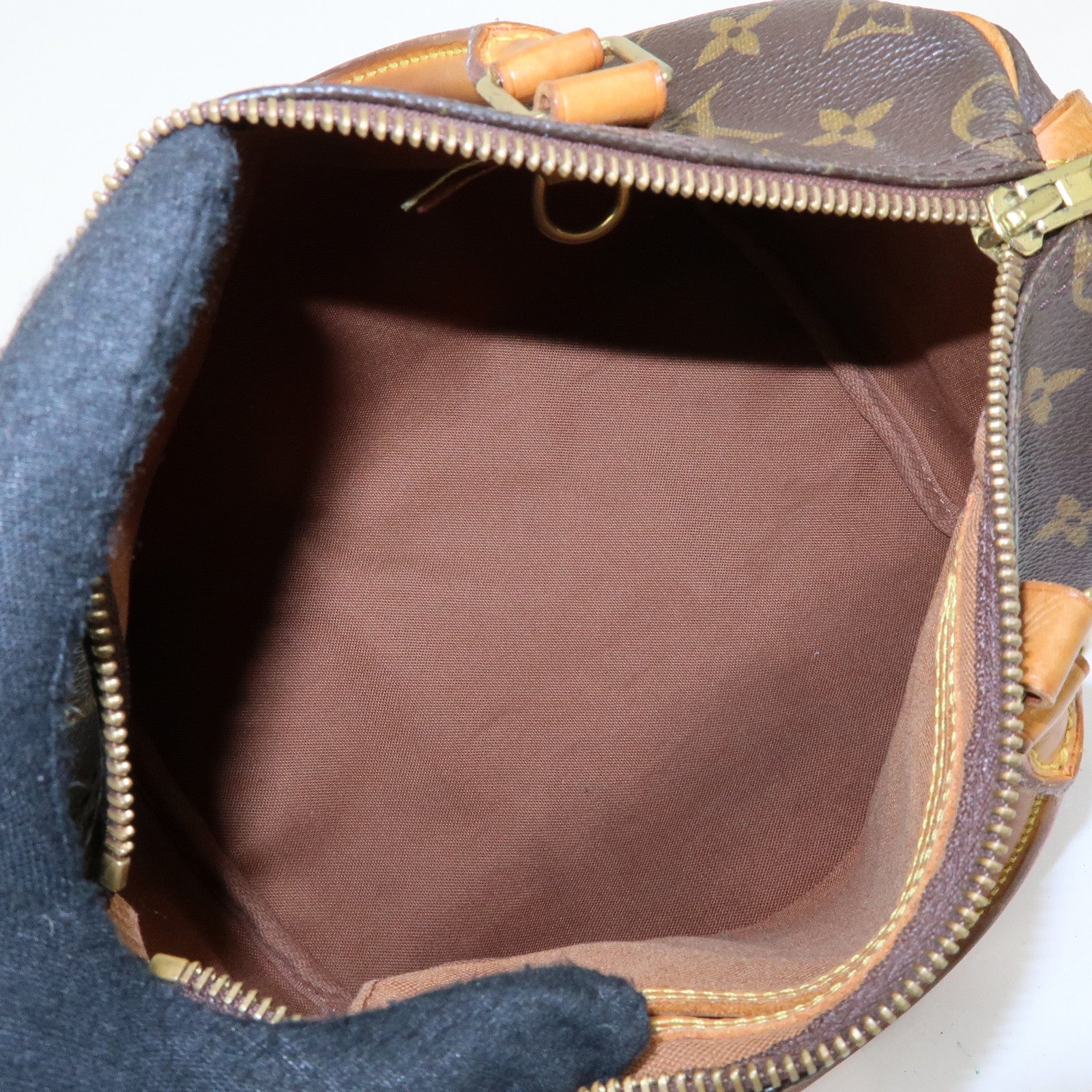 Louis Vuitton Monogram Speedy 25 Boston Bag Hand Bag Brown M41528