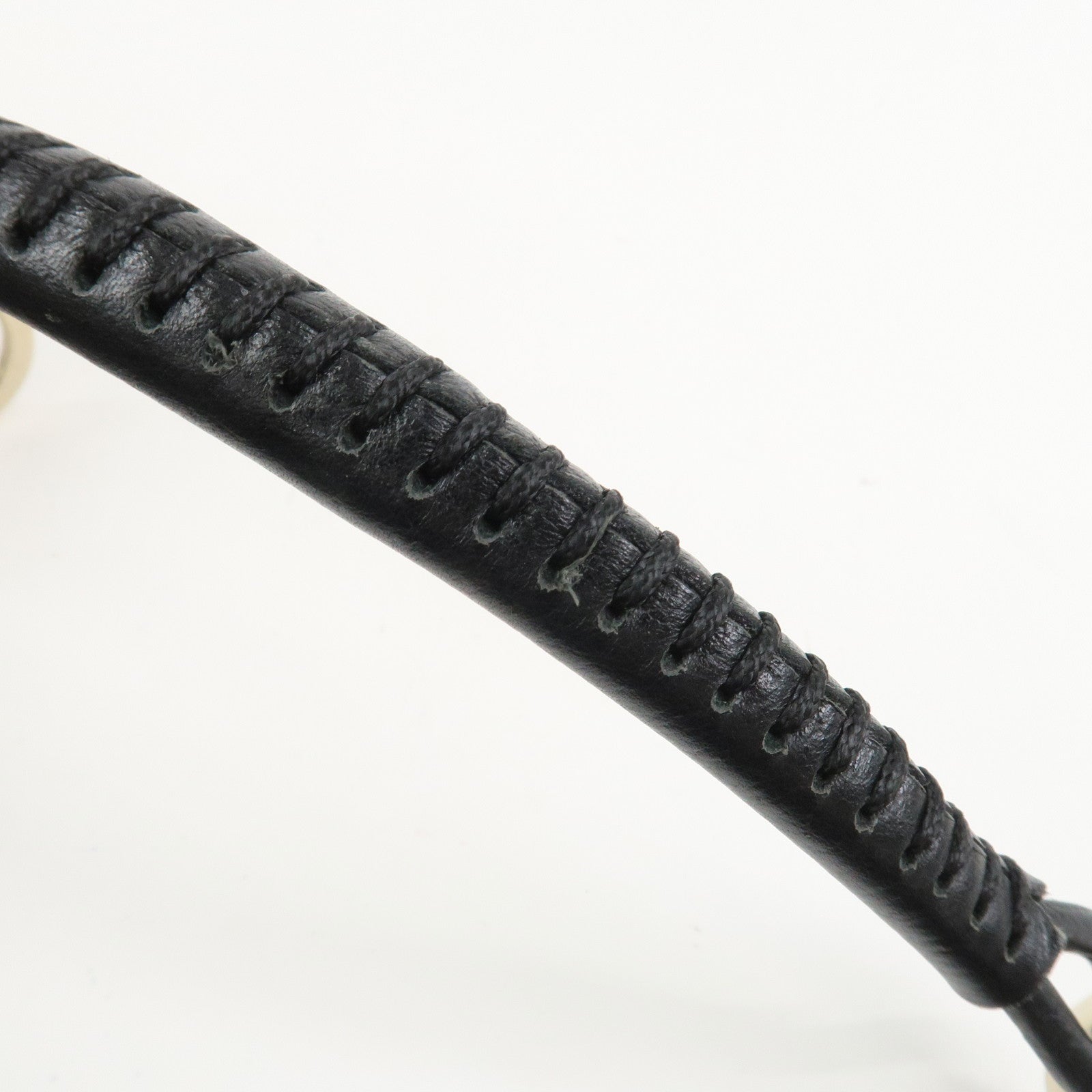 GUCCI Leather Shoulder Bag Hand Bag Black 115003