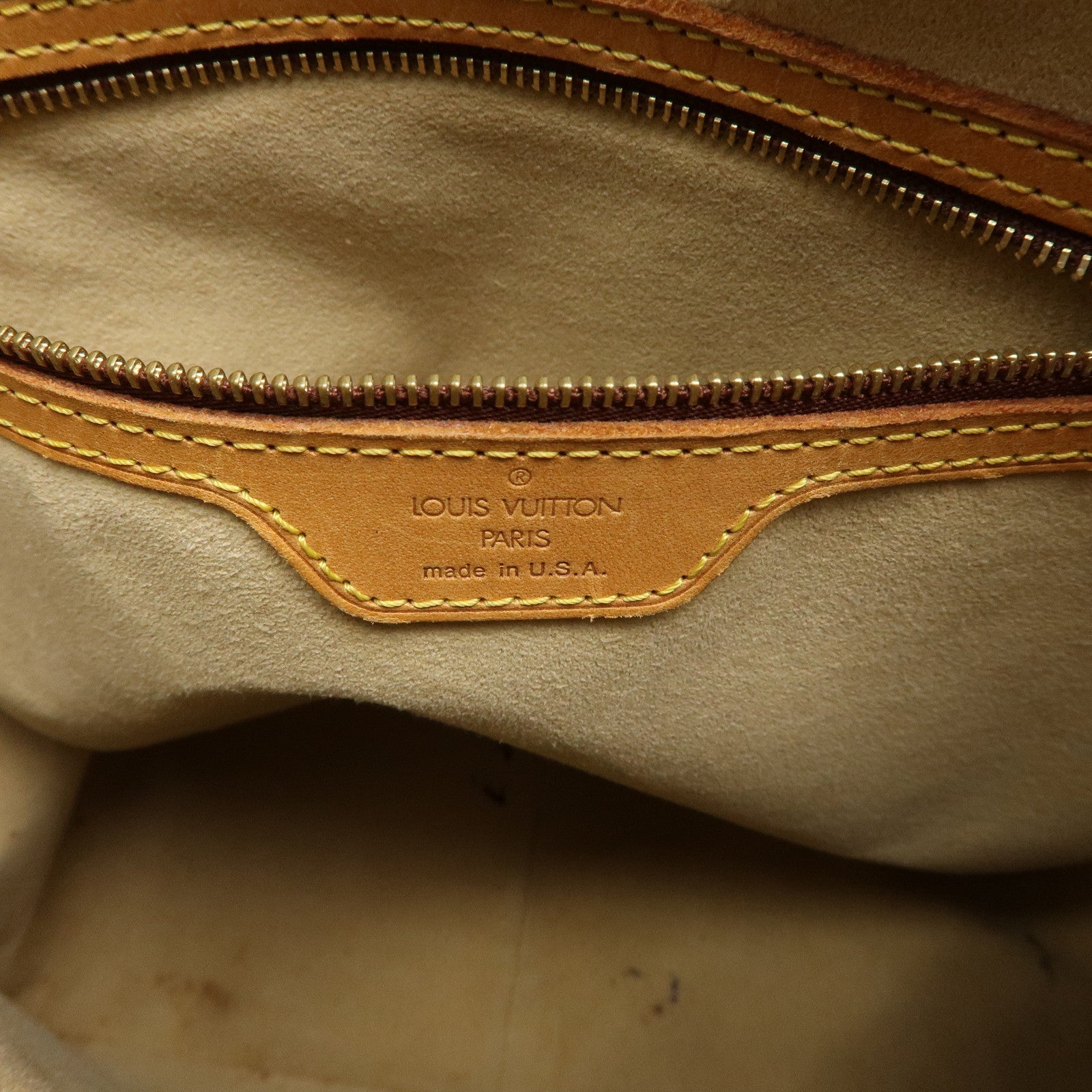 Louis Vuitton Monogram Looping GM Shoulder Bag Brown M51145