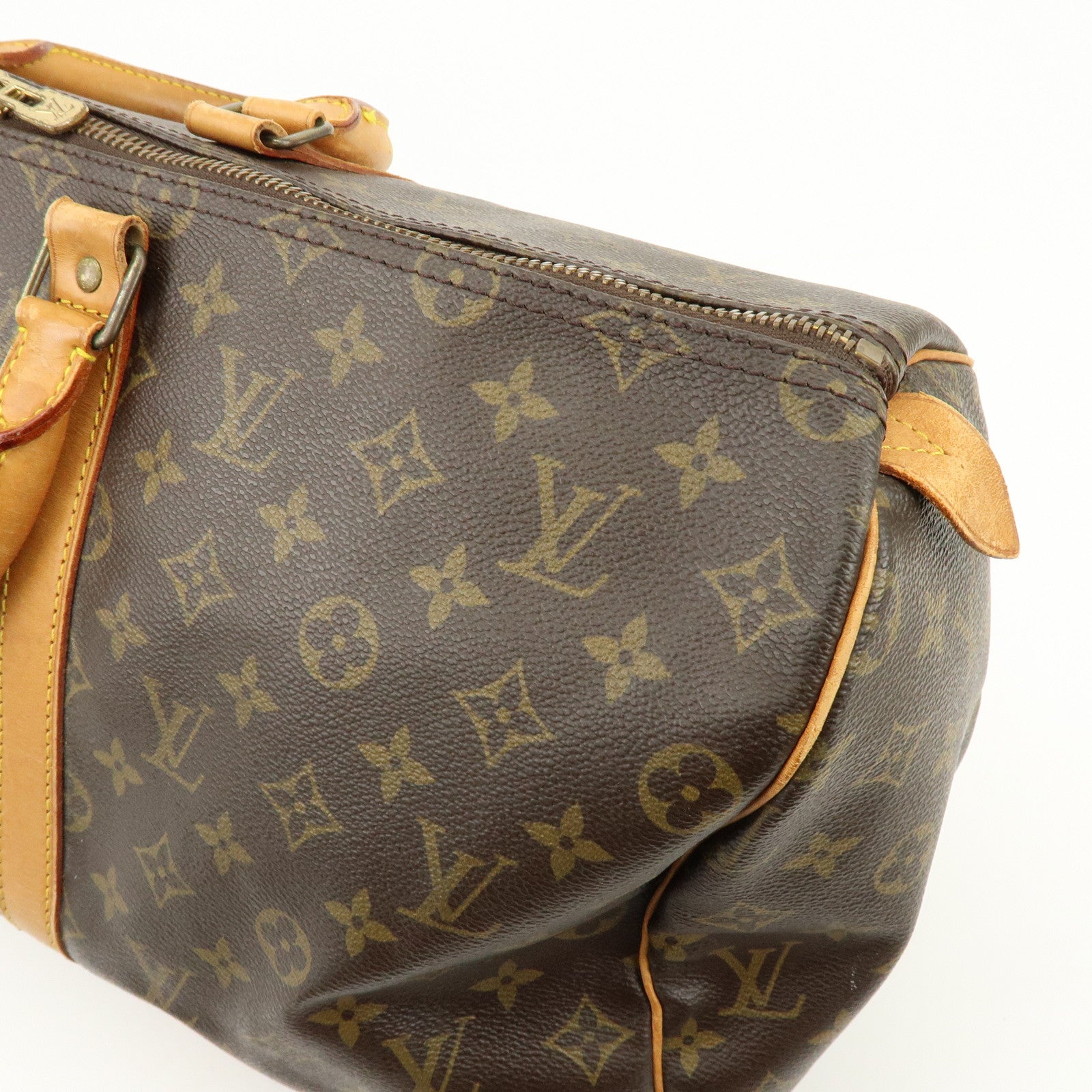 Louis Vuitton Monogram Keep All 50 Boston Bag Brown M41426