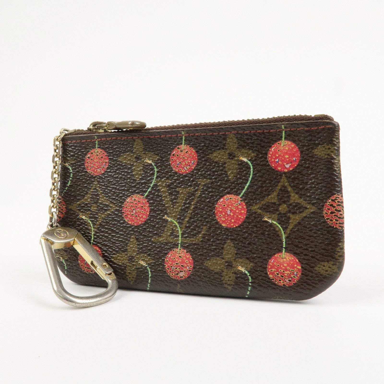 Louis Vuitton Monogram Cherry Pochette Cles Coin Case M95042