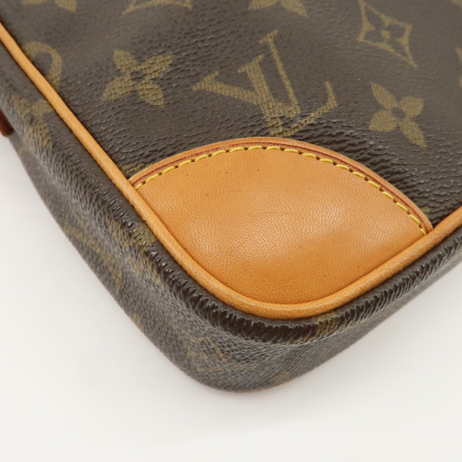 Louis Vuitton Monogram Danube Shoulder Bag Brown M45266 Used