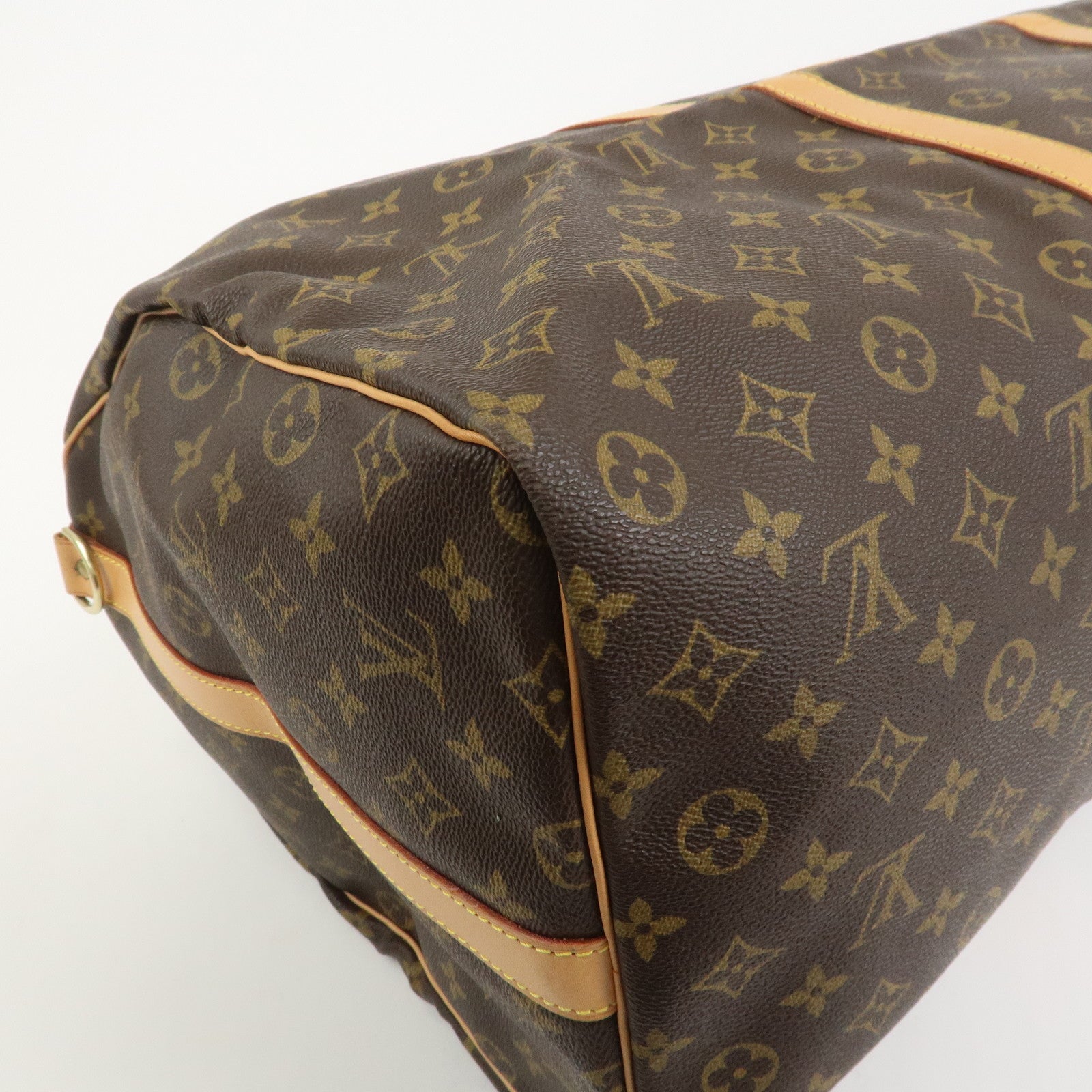 Louis Vuitton Monogram Keep All Bandouliere 60 Boston Bag M41412