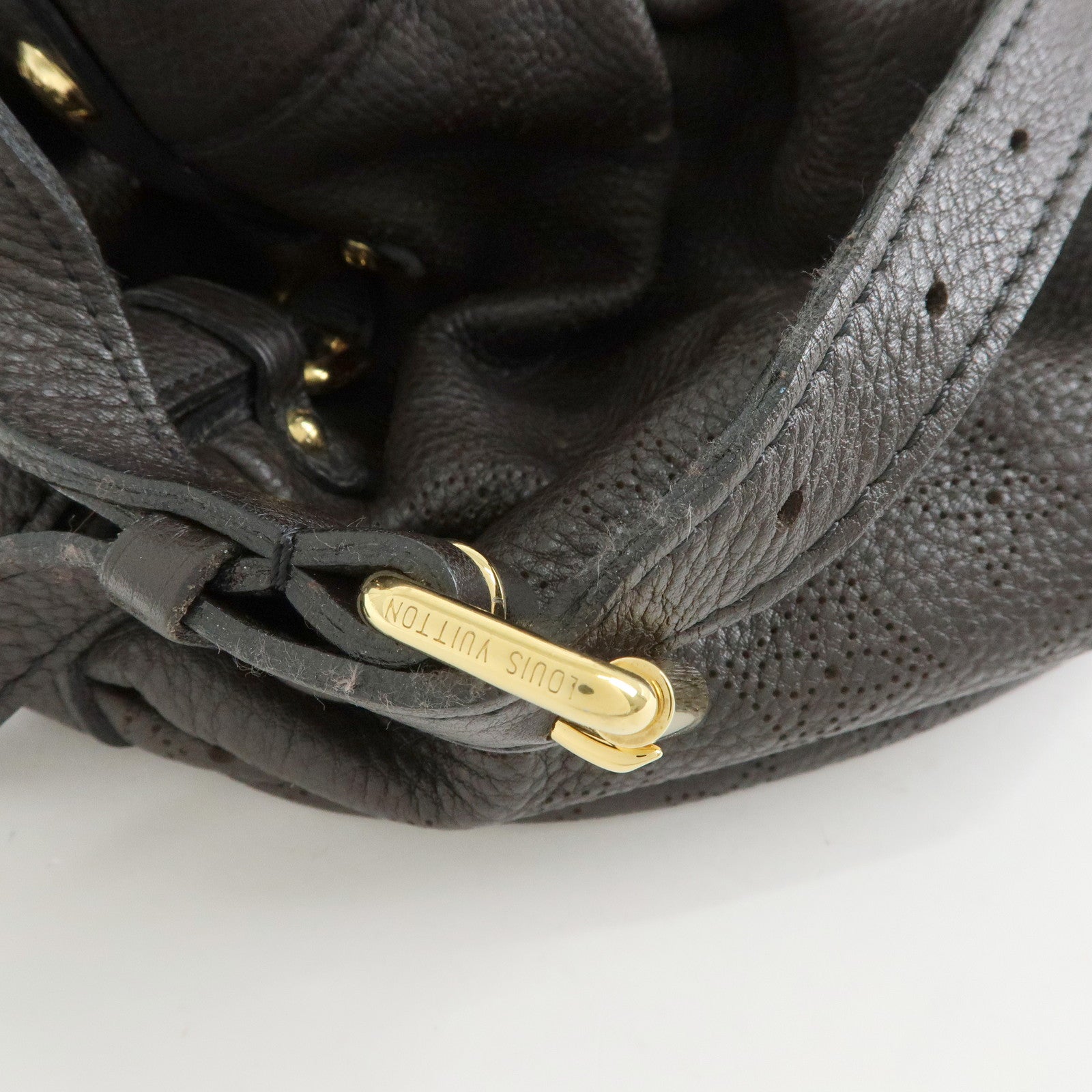 Louis Vuitton Monogram Mahina XS Leather 2Way Bag Chocolat M95972