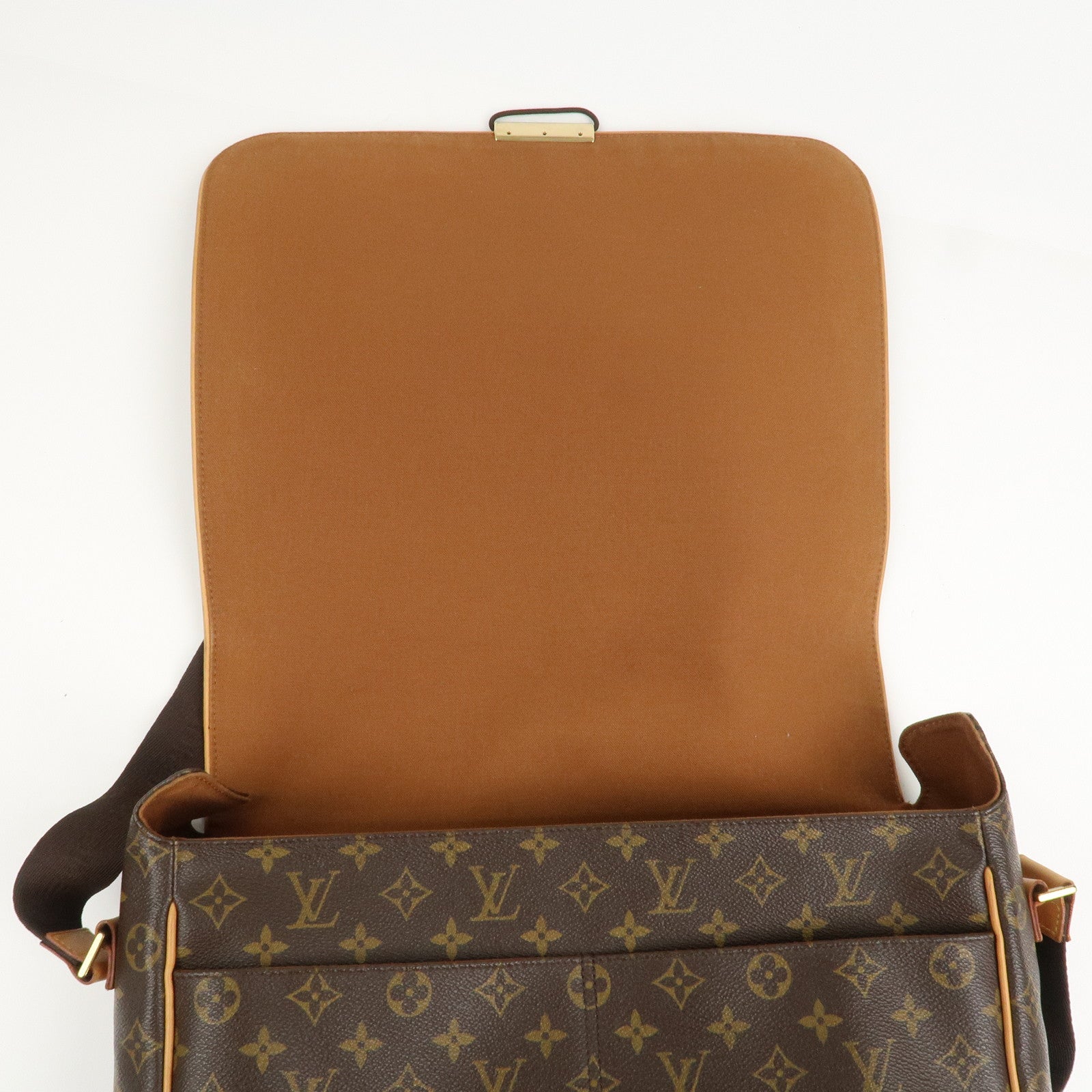 Louis Vuitton Monogram Abbesses Messenger Bag Brown M45257