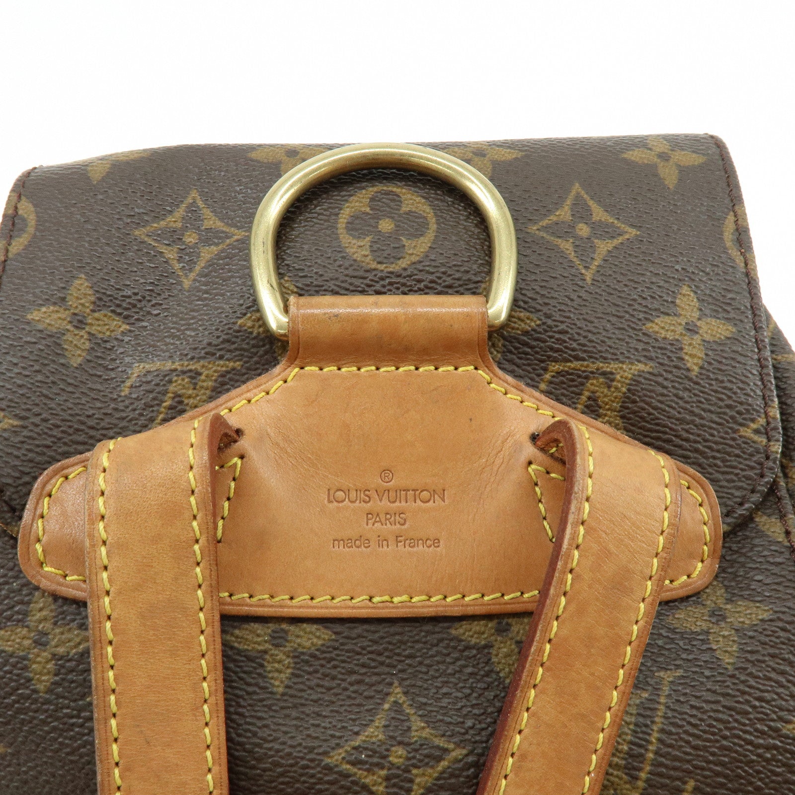 Louis Vuitton Monogram Montsouris MM Backpack Brown M51136