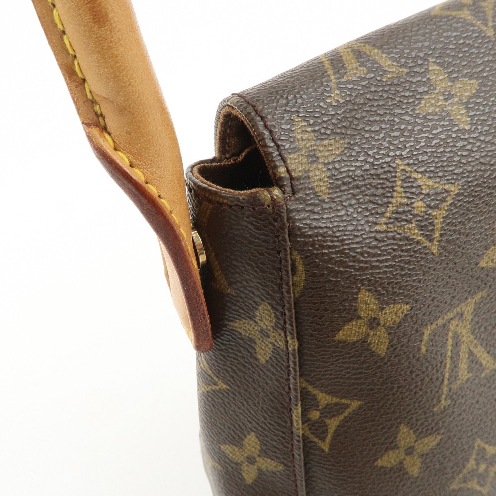 Louis Vuitton Monogram Mini Looping Shoulder Bag Brown M51147