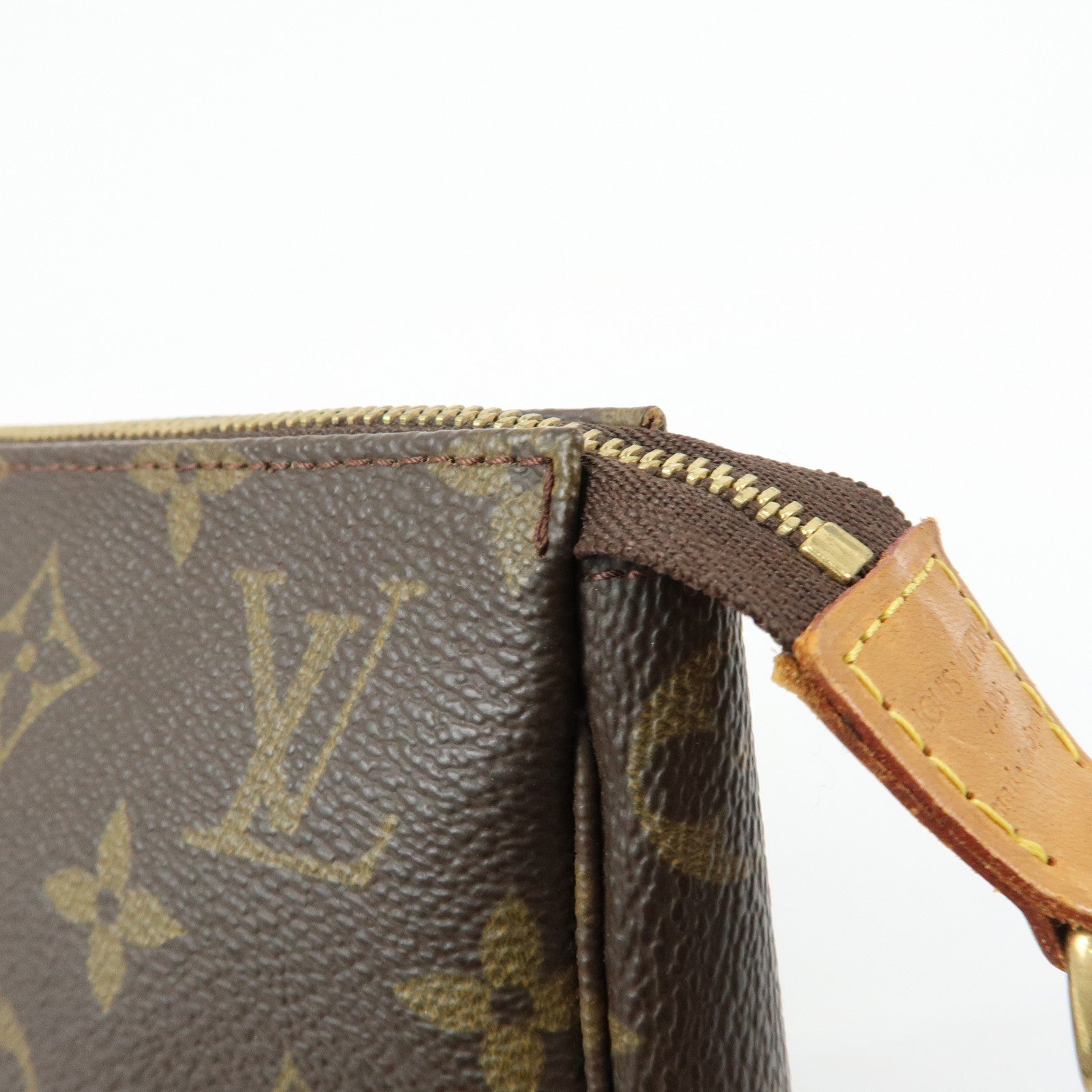 Louis Vuitton Monogram Pochette Accessoires Pouch Hand Bag M51980