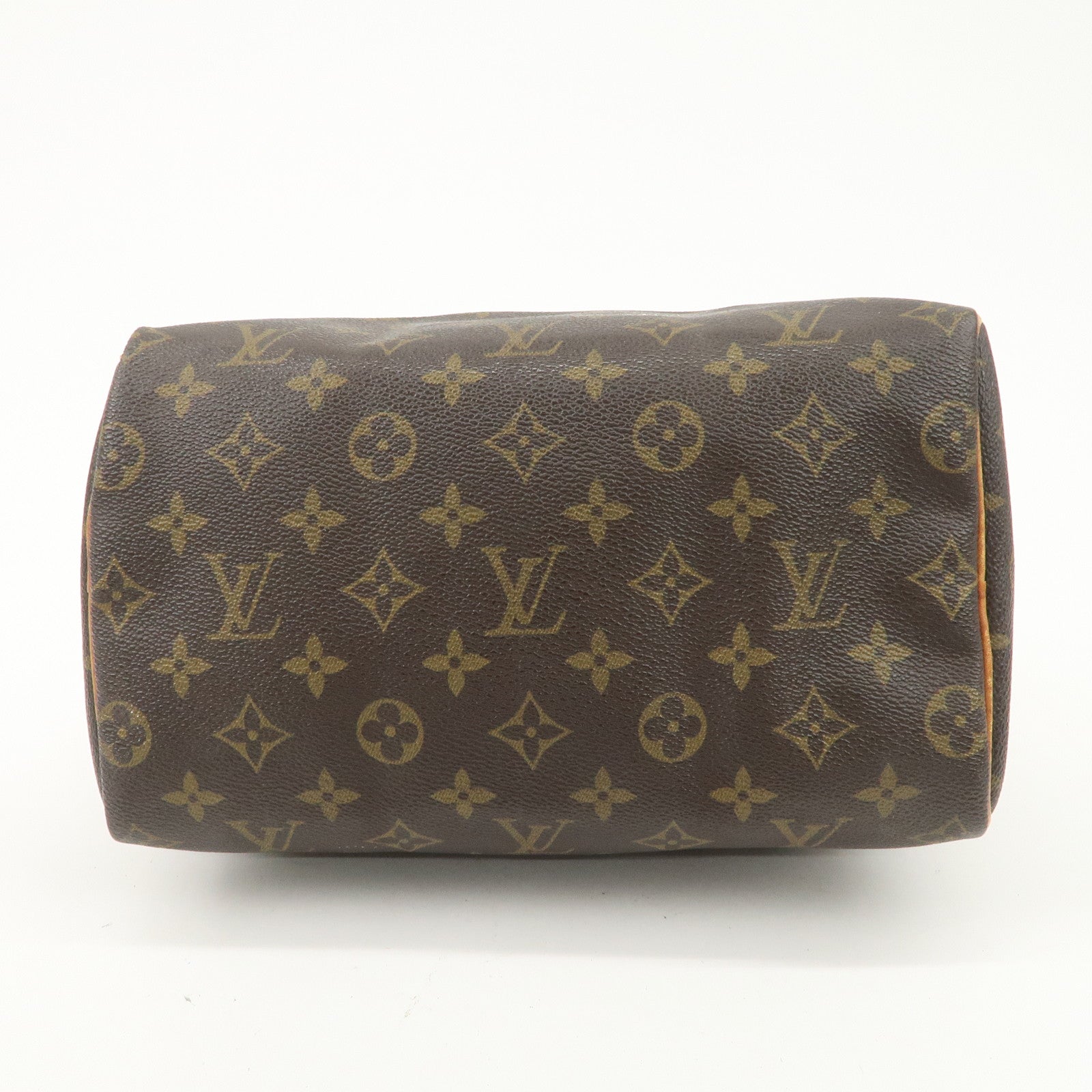 Louis Vuitton Monogram Speedy 25 Boston Bag Hand Bag Brown M41528