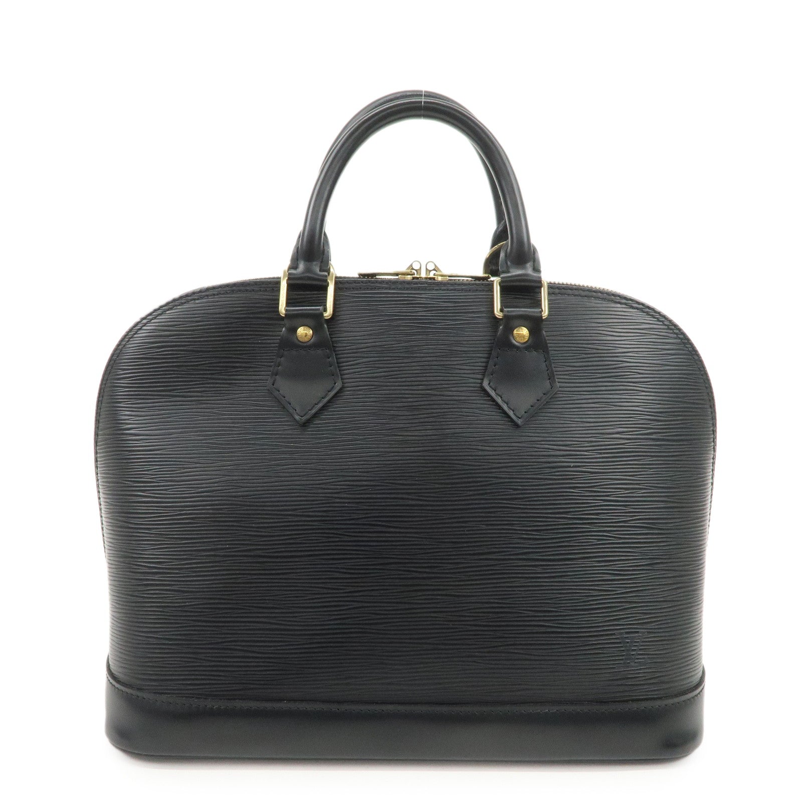 Louis Vuitton Epi leather Alma PM Hand Bag New Style Noir M40302