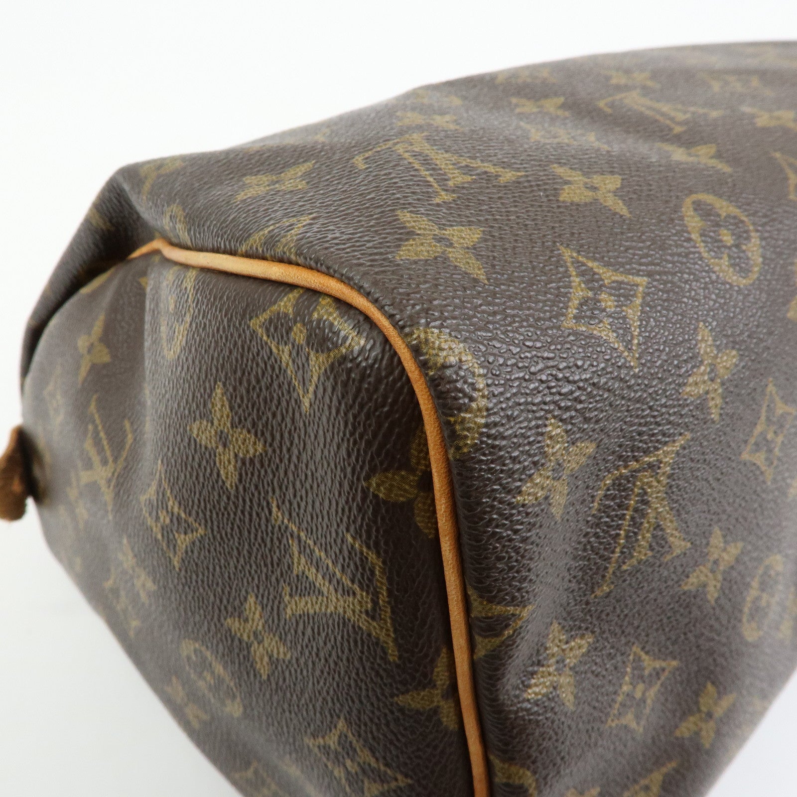 Louis Vuitton Monogram Speedy 30 Boston Bag Hand Bag Brown M41526