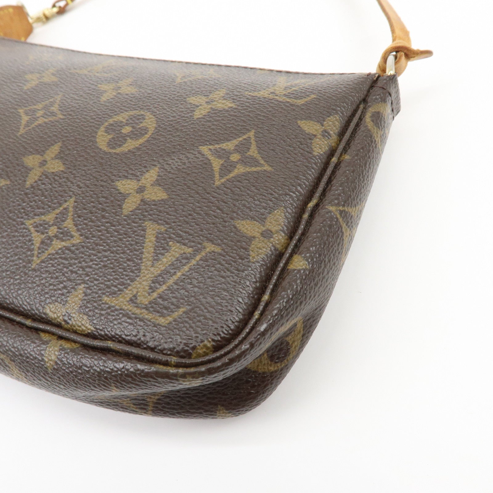Louis Vuitton Monogram Pochette Accessoires Pouch Hand Bag M51980