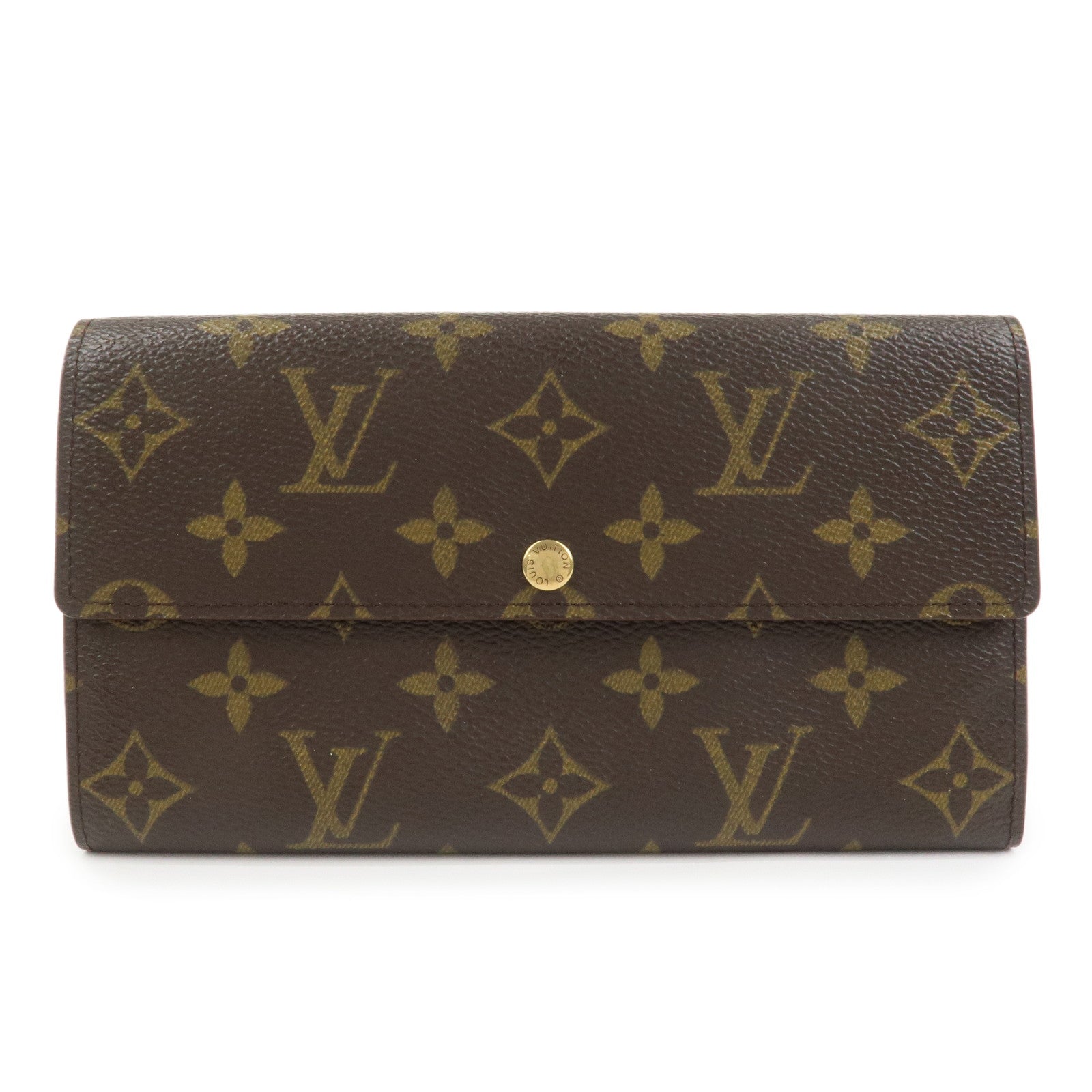 Louis Vuitton Monogram Pochette Porte Monnaie Credit Wallet M61725