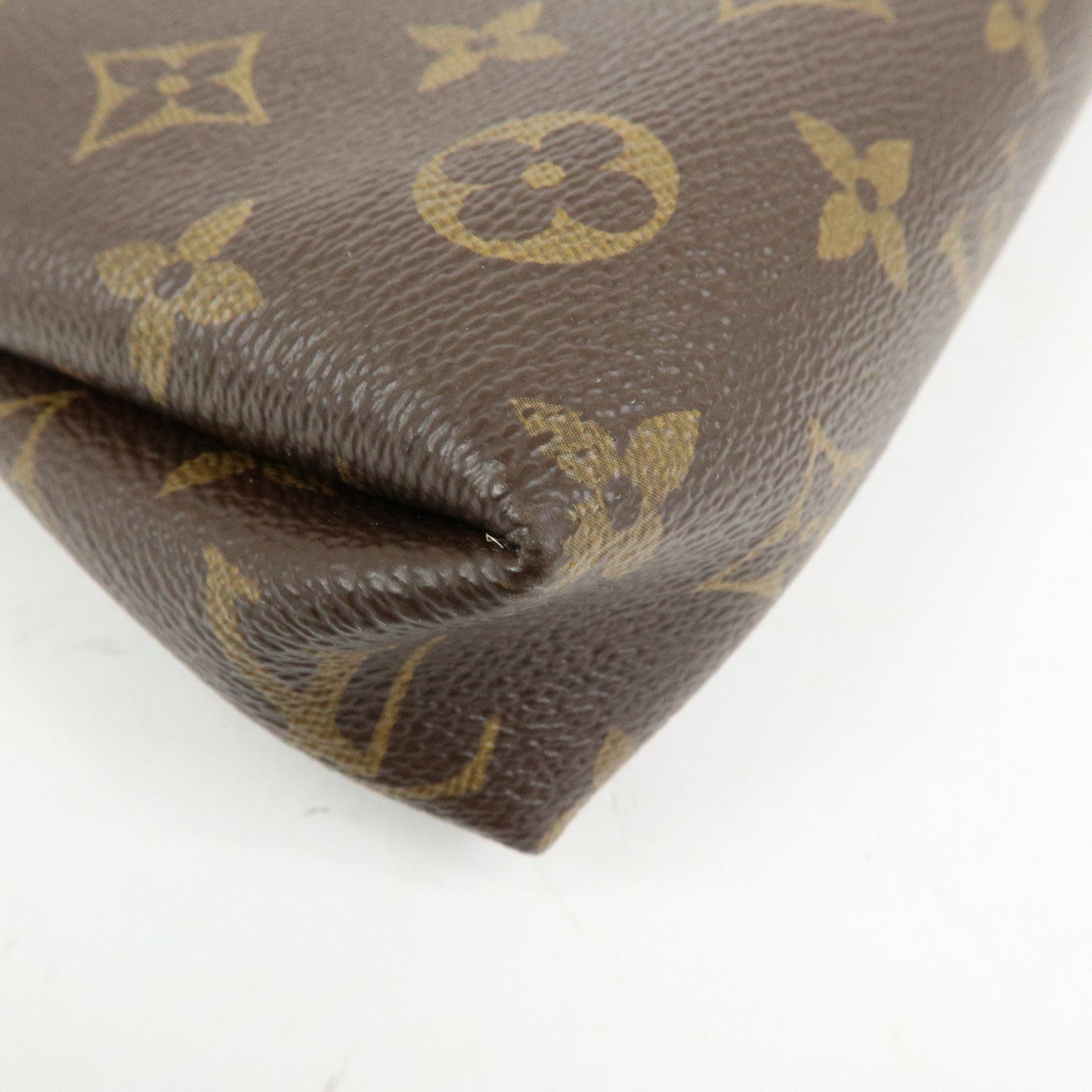 Louis Vuitton Monogram Pallas Clutch 2Way Shoulder Bag Noir M41639