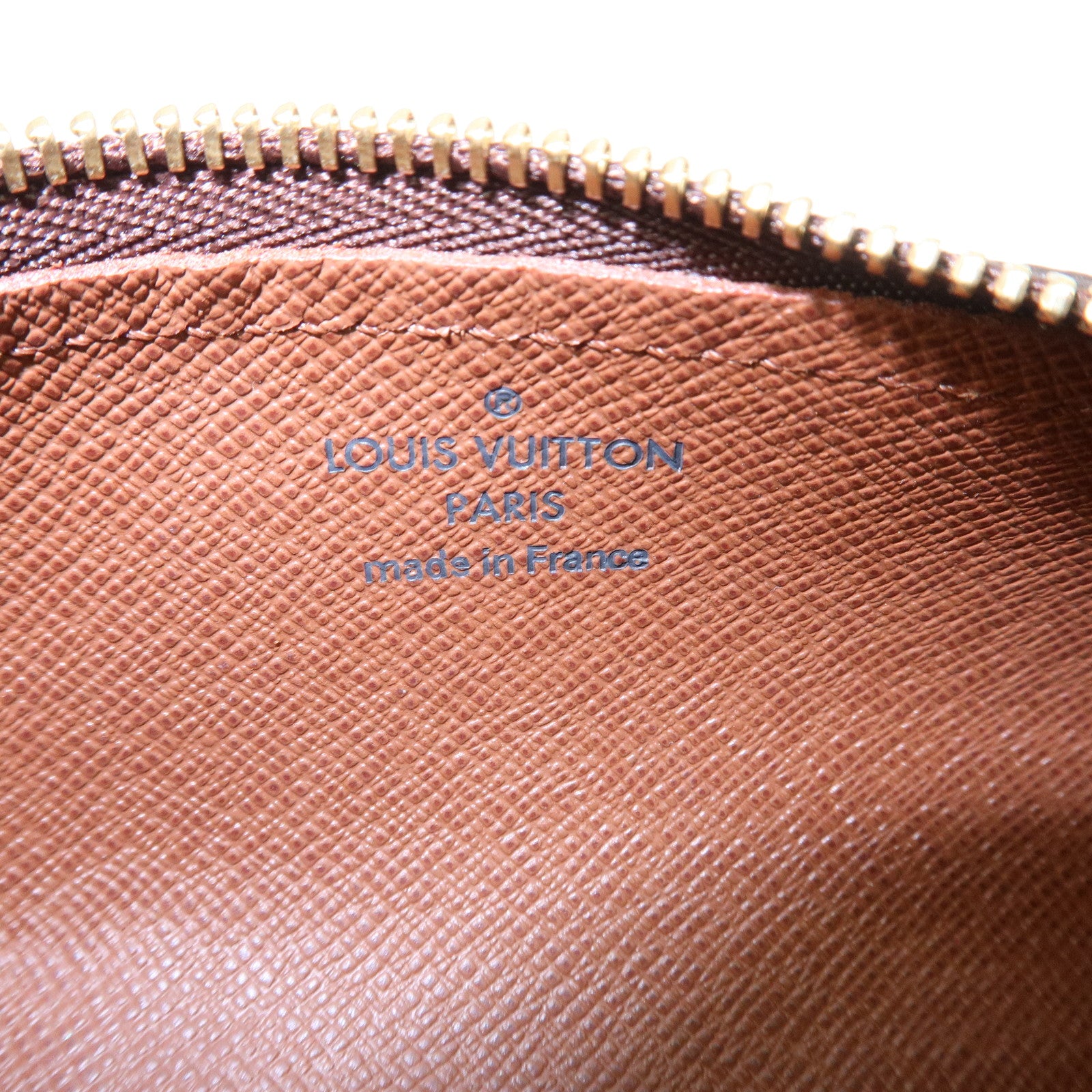 Louis Vuitton Monogram Mini Pouch for Papillon Bag Brown
