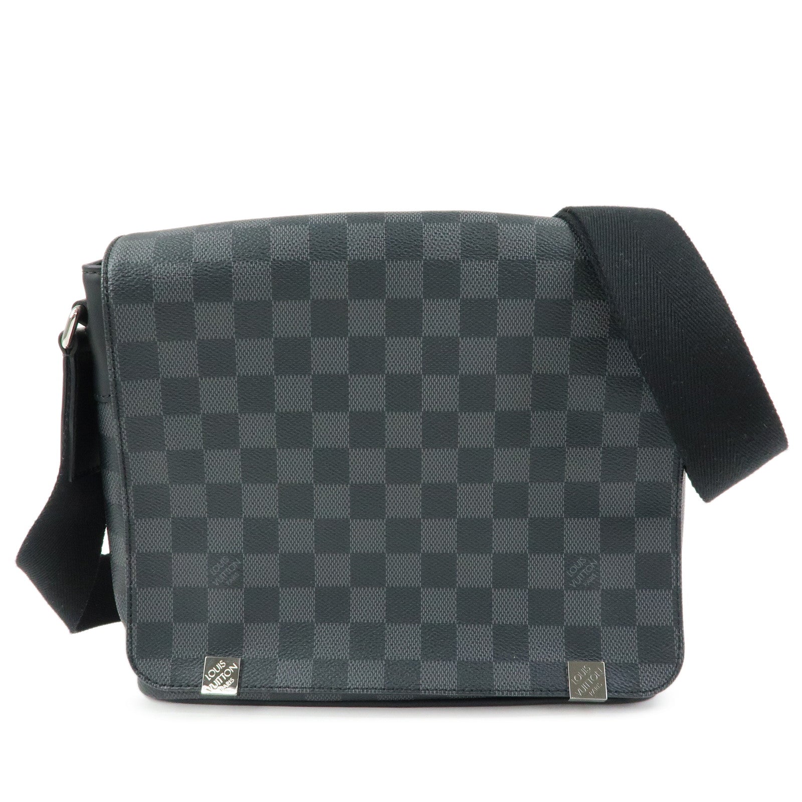 Louis Vuitton Damier Graphite District PM NM Crossbody Bag N41028