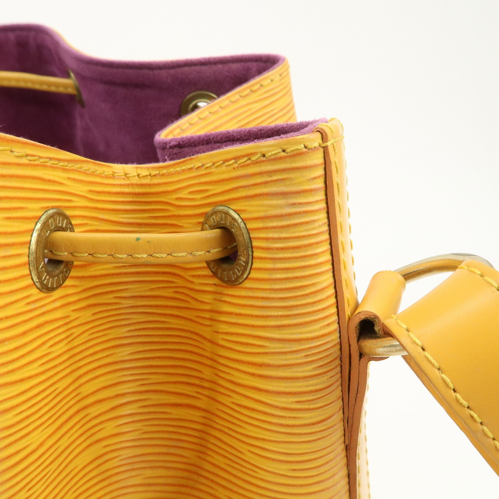 Louis Vuitton Epi Petit Noe Shoulder Bag Tassili Yellow M44109