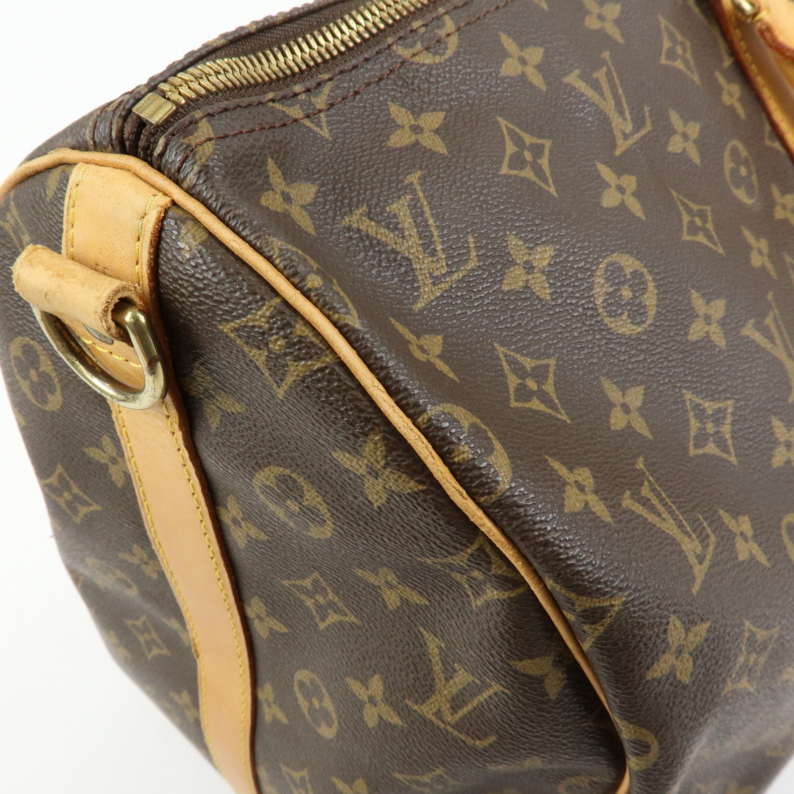 Louis Vuitton Monogram Keep All Bandouliere 55 Boston Bag M41414