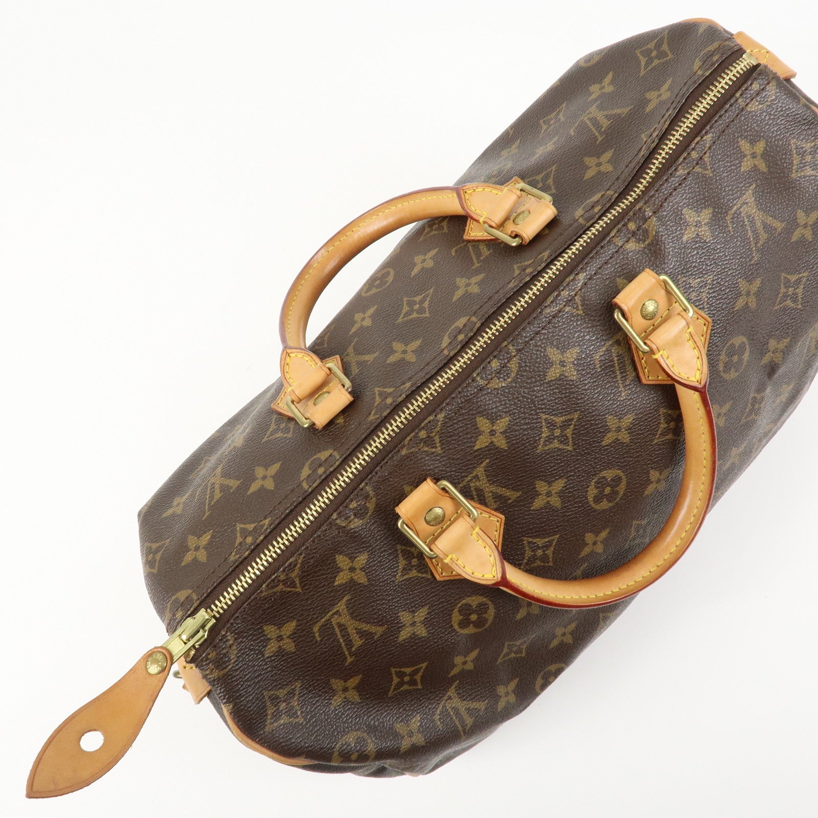 Louis Vuitton Monogram Canvas Speedy 35 Boston Bag Hand Bag M41524