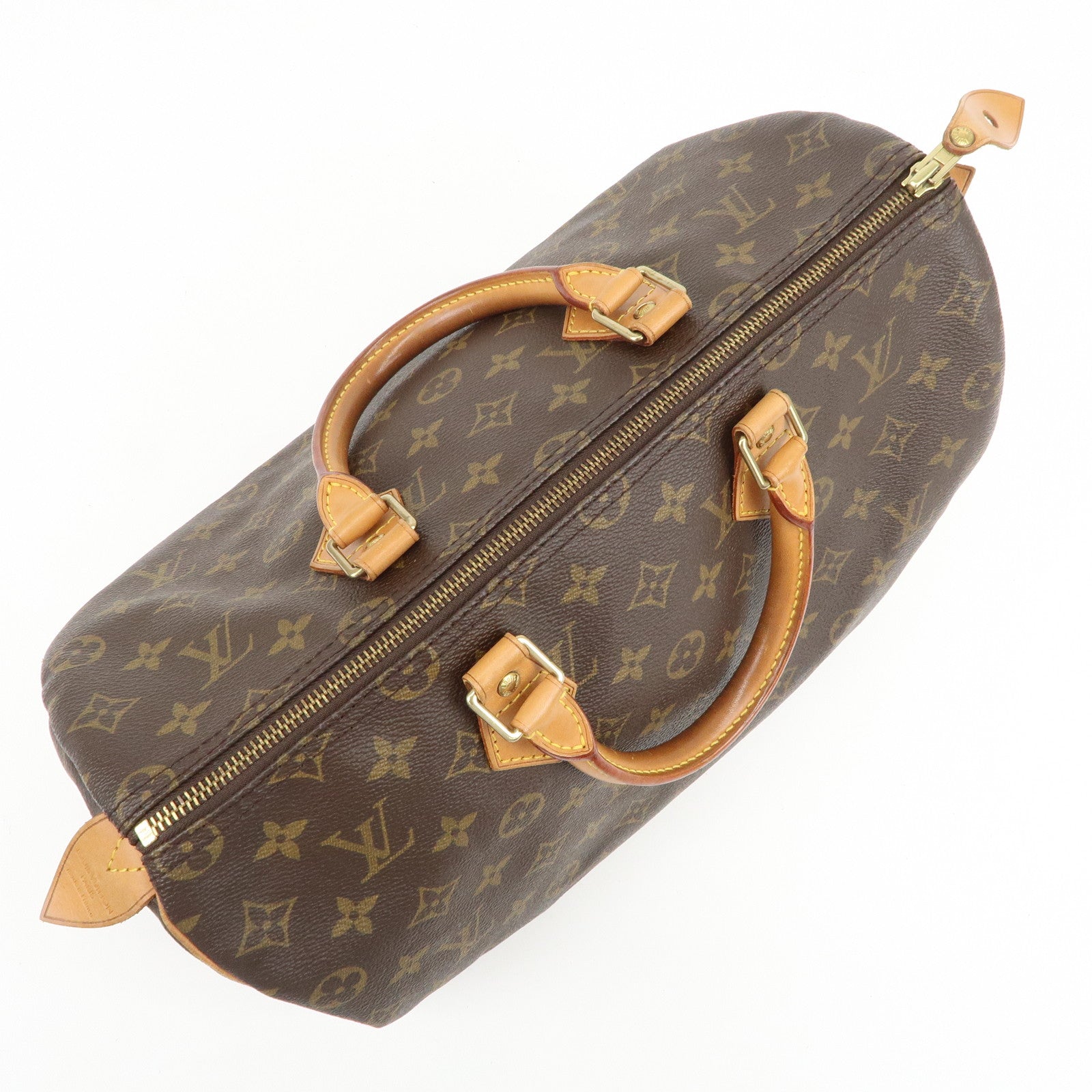 Louis Vuitton Monogram Speedy 35 Boston Bag Hand Bag M41524