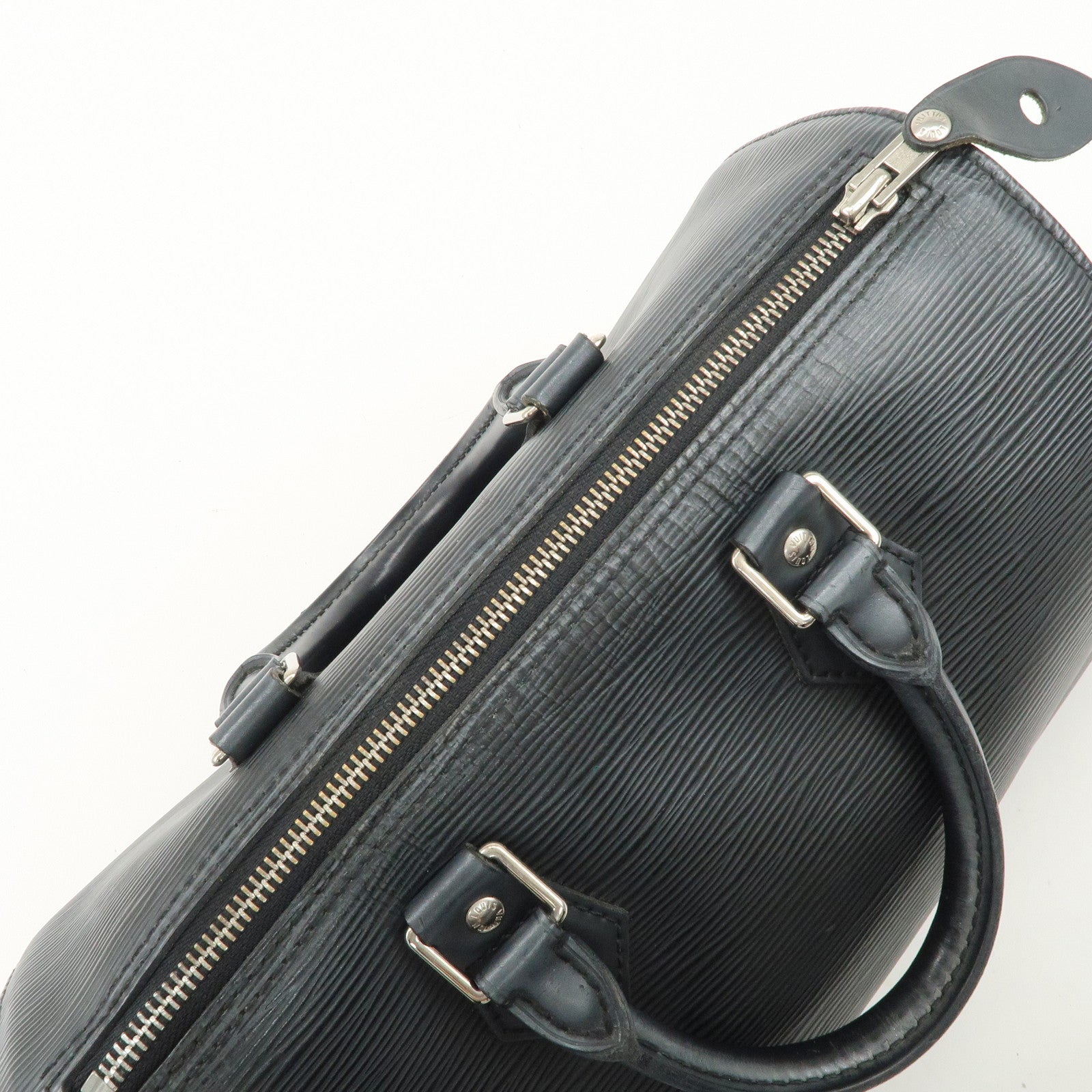 Louis Vuitton Epi Leather Speedy 25 Hand Bag Boston Bag Noir M59032