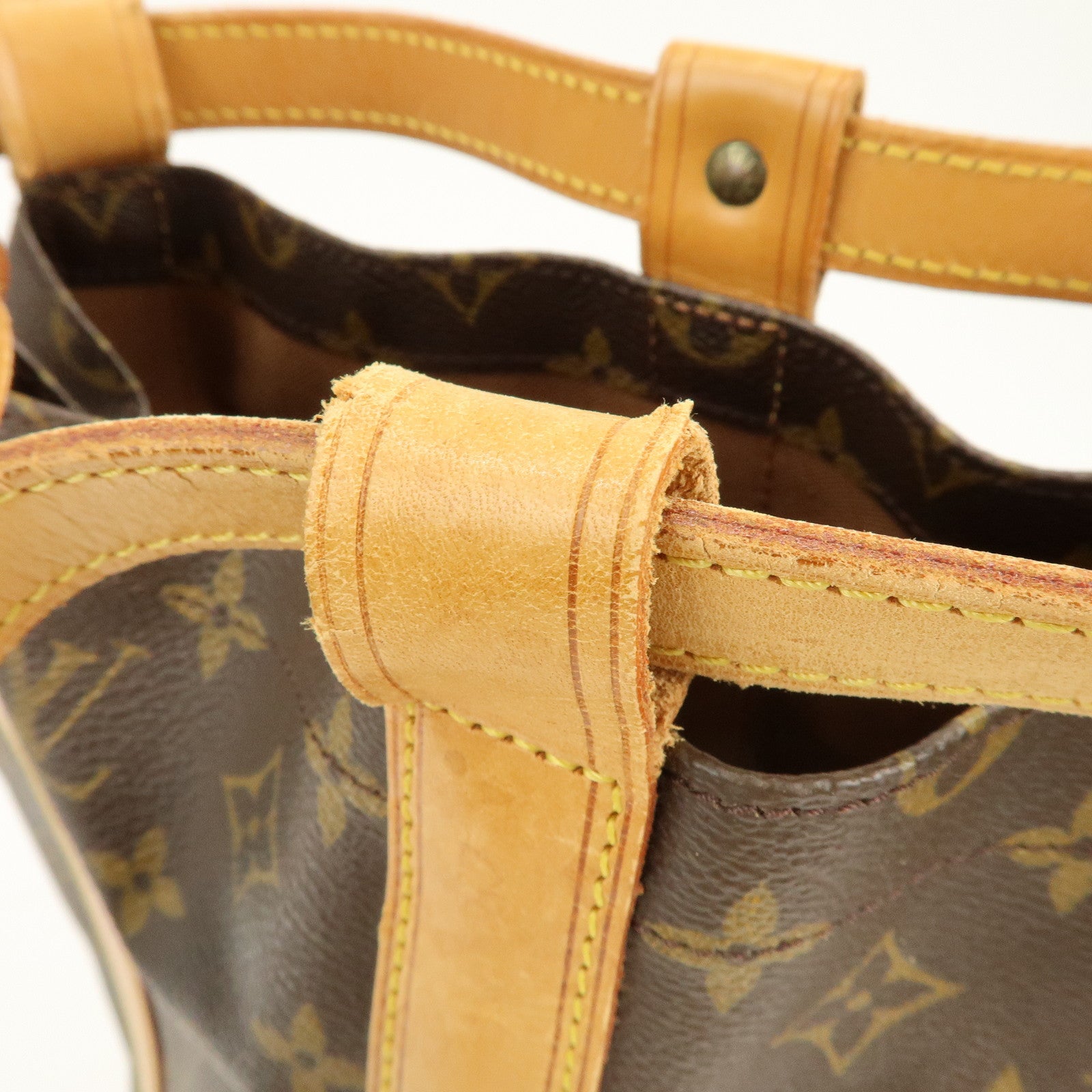 Louis Vuitton Monogram Randonnee PM Shoulder Bag Brown M42243