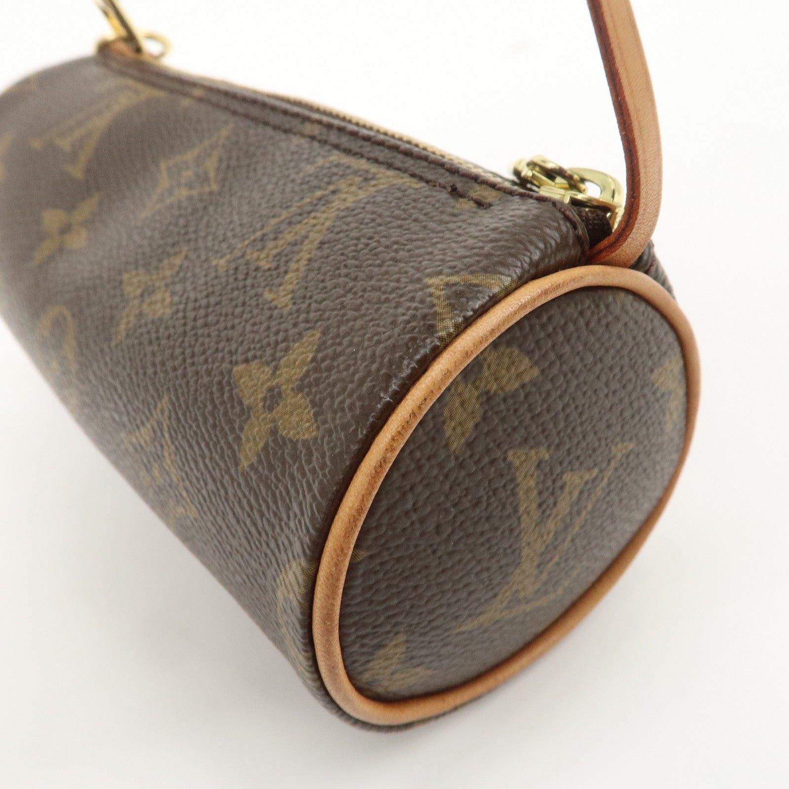 Louis Vuitton Monogram Mini Pouch for Papillon Bag New Style Brown