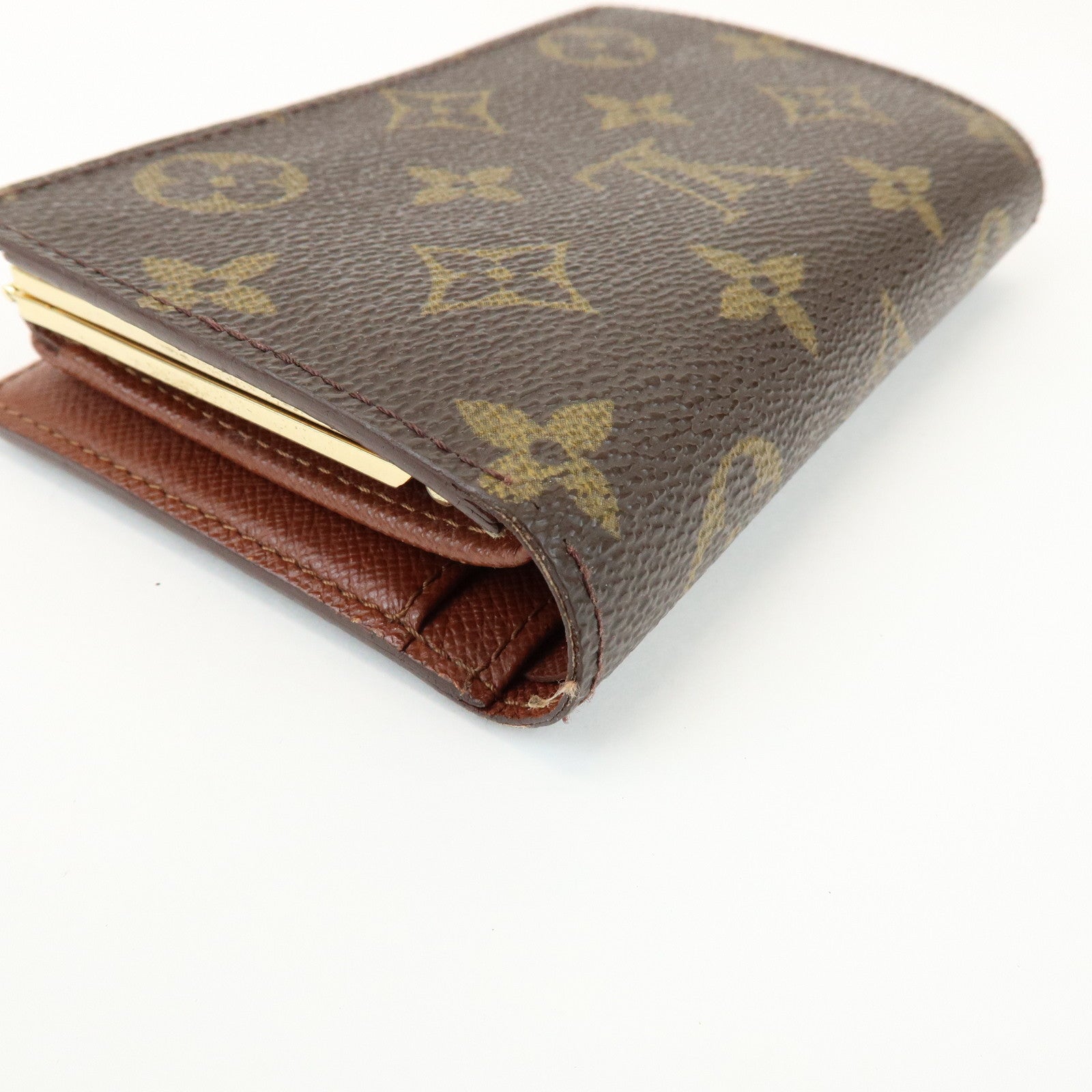 Louis Vuitton Monogram Portefeuille Viennois Wallet Brown M61674