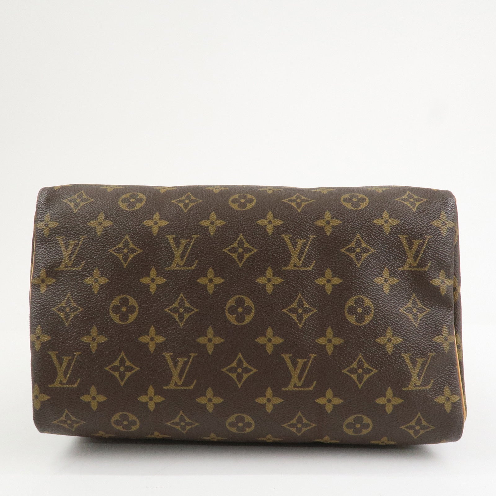 Louis Vuitton Monogram Canvas Speedy 30 Hand Bag Brown M41526