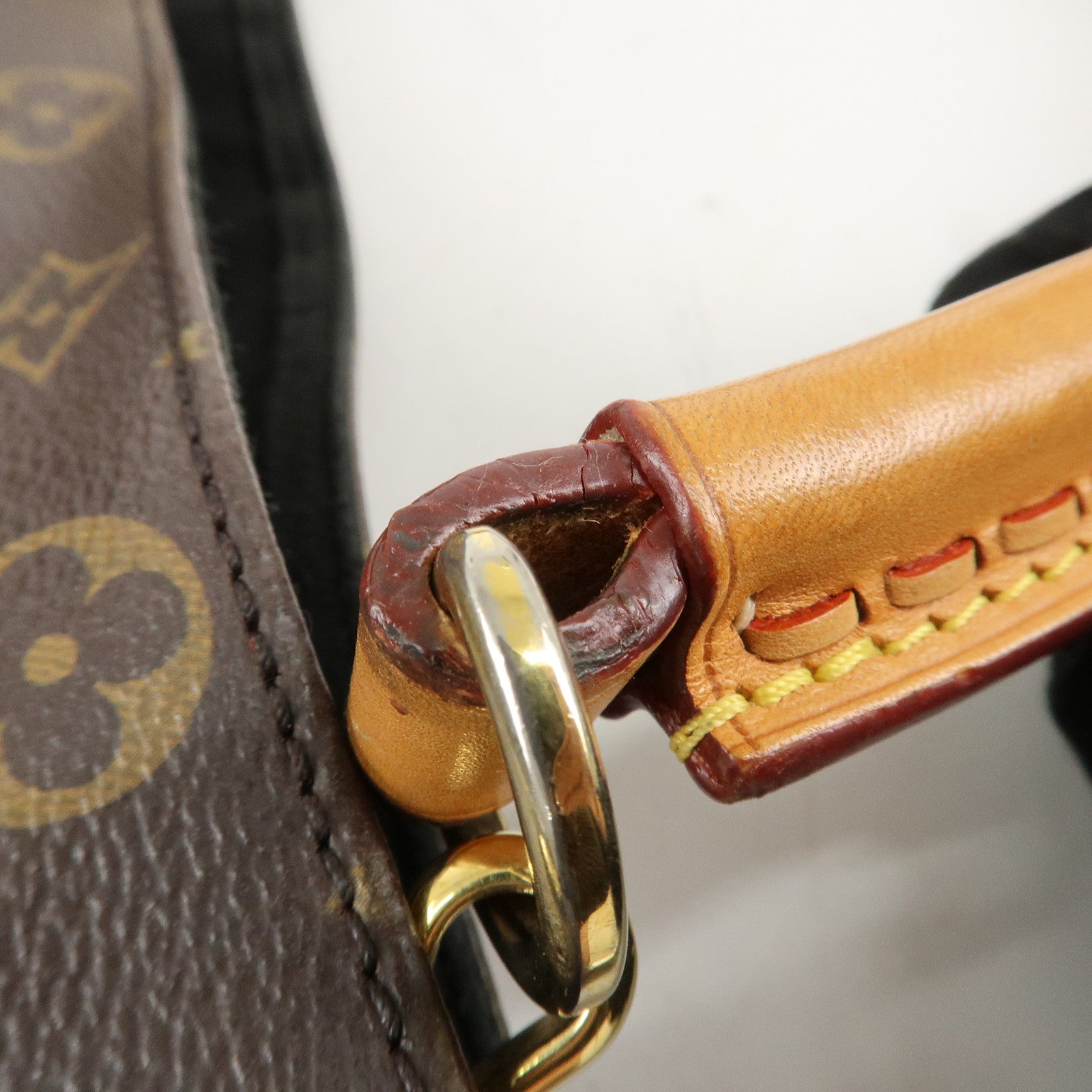 Louis Vuitton Monogram Gaia Shoulder Bag Brown M41621 Used